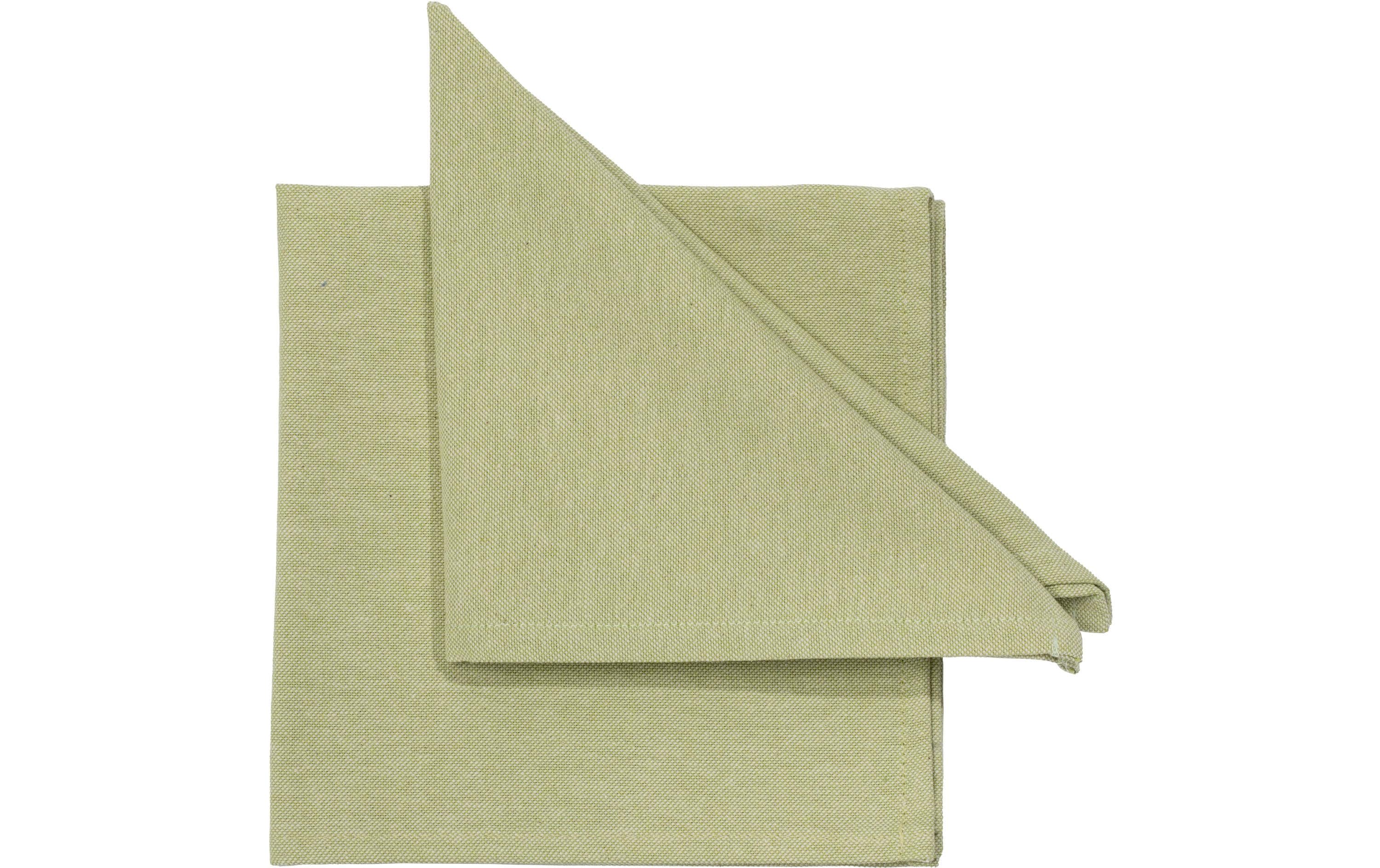 Pichler Stoffserviette Faro 40 cm x 40 cm, 6 Stück, Grün
