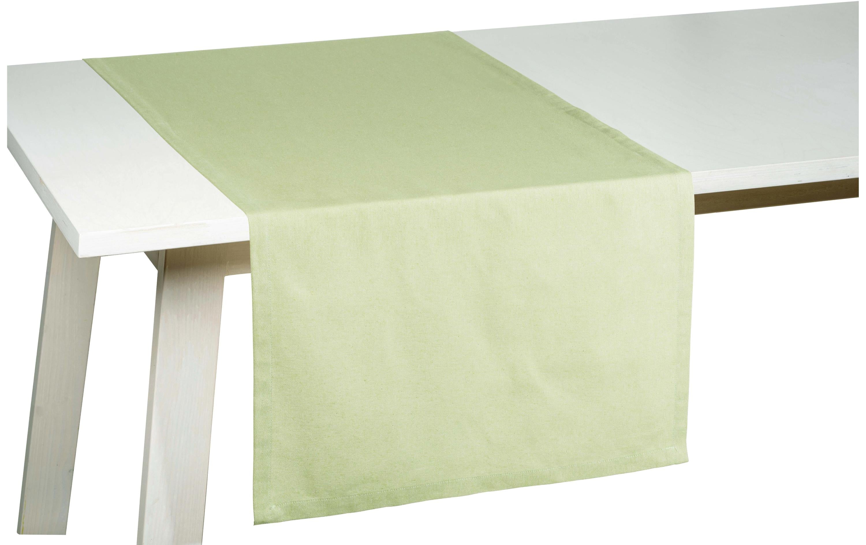 Pichler Tischläufer Faro 50 cm x 1.5 m, Grün
