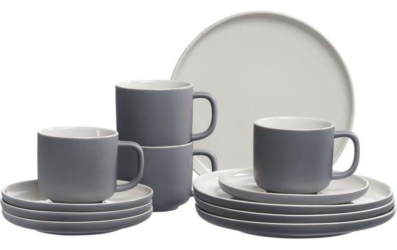 Ritzenhoff & Breker Kaffee-Service Jasper 12-teilig, Grau