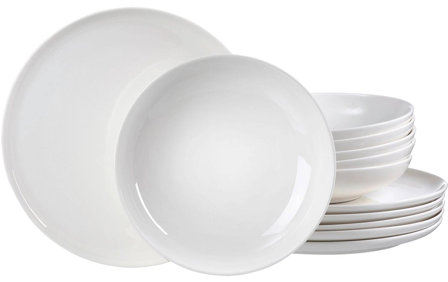 Ritzenhoff & Breker Speiseteller Skagen 12-teilig, Weiss