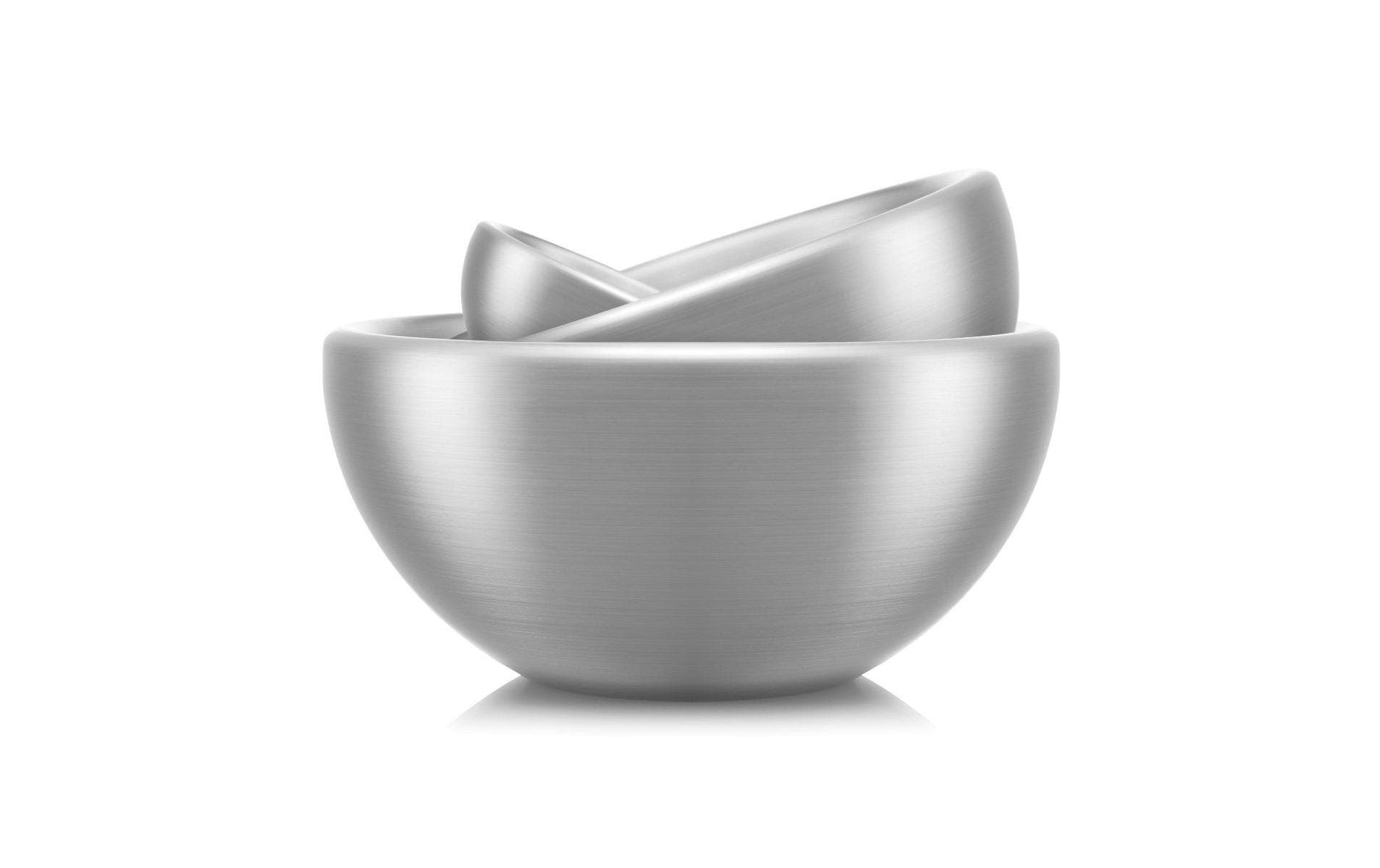 Bodum Salatschüssel Set Midora 3-teilig Matt, 0.6/0.3/0.65 l
