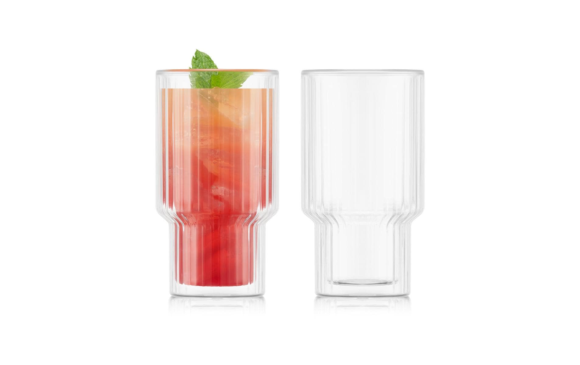 Bodum Trinkglas Navalia 2er Set Transparent, 0.25 l