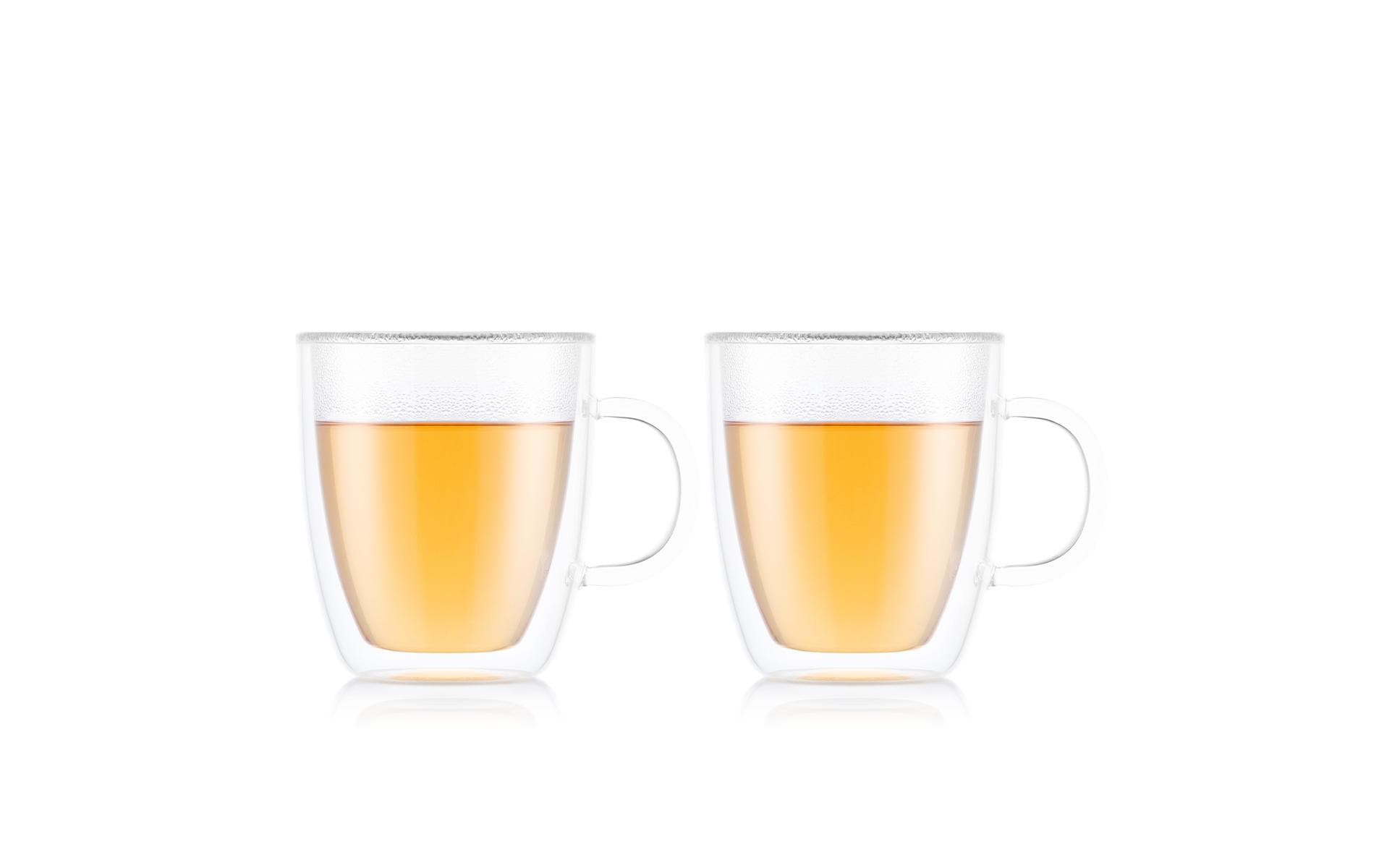 Bodum Kaffeetasse Bistro 2er Set Transparent, 0.45 l