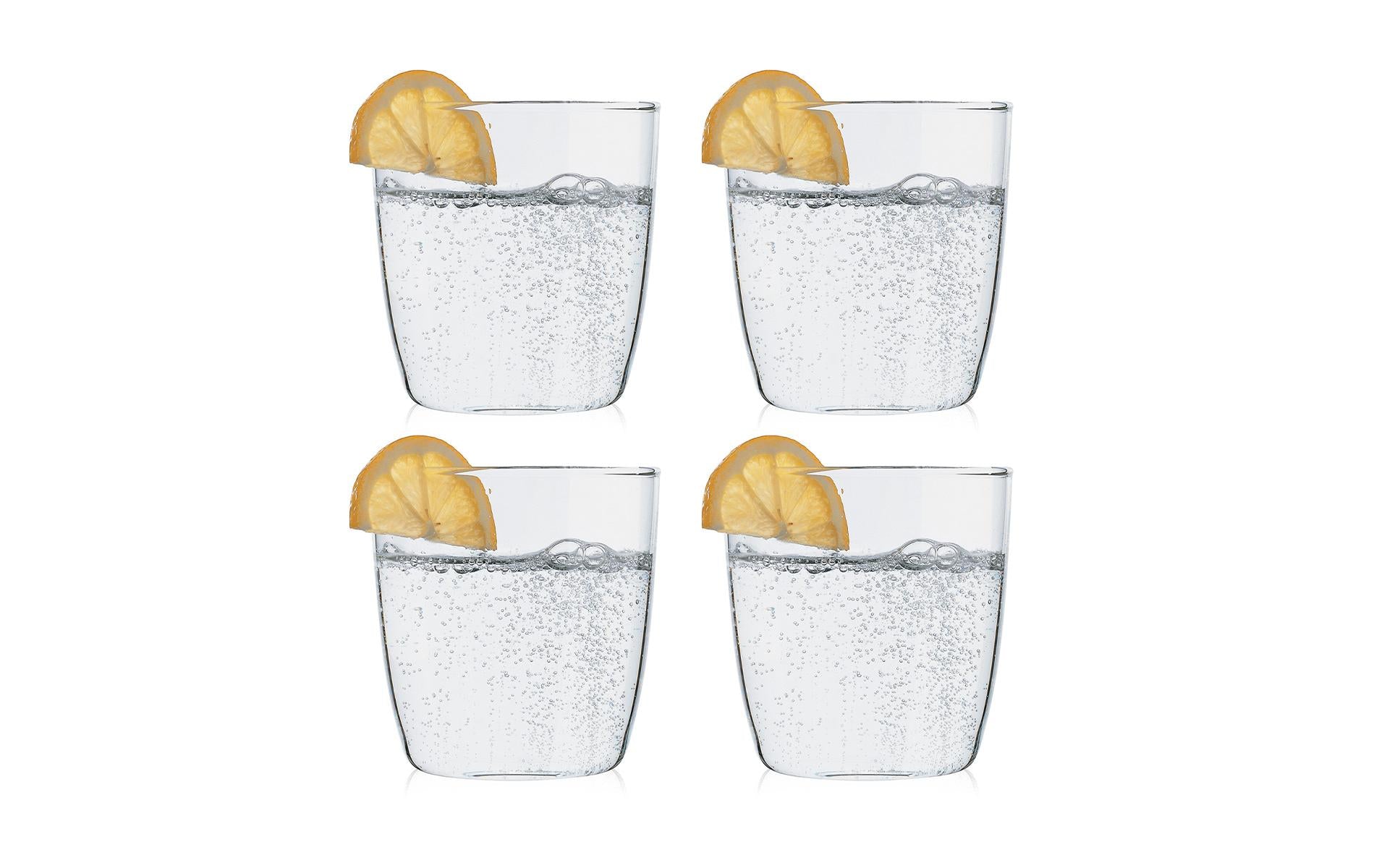 Bodum Trinkglas Kvadrant 4-teilig Transparent, 0.35 l