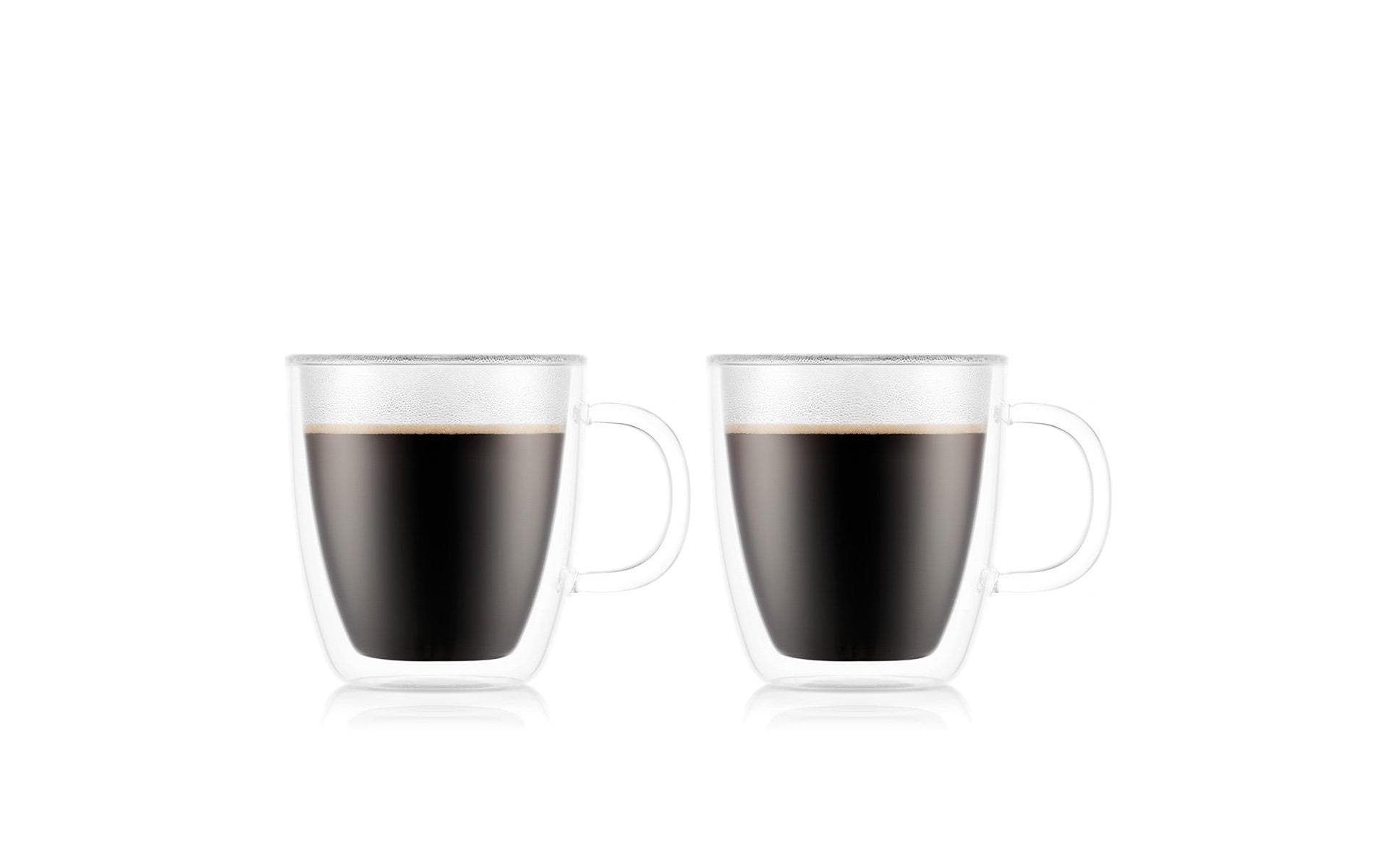 Bodum Thermo-Gläser Bistro 2er Set Transparent, 0.3 l