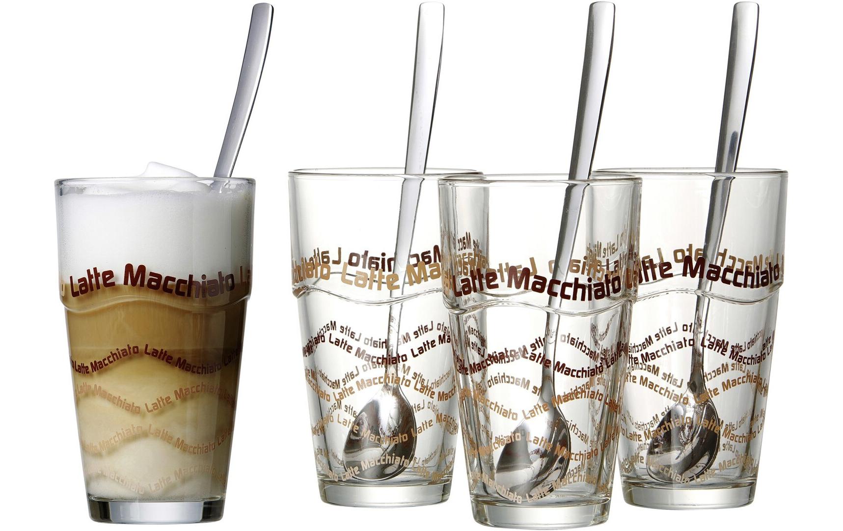Ritzenhoff & Breker Latte Macchiato Becher Sana 370 ml, 4 Stück