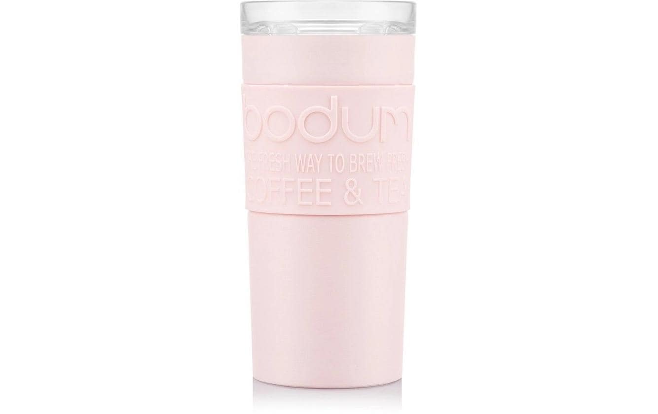 Bodum Travel Mug Iced Vanilla Latte, Strawberry, 0.35 l