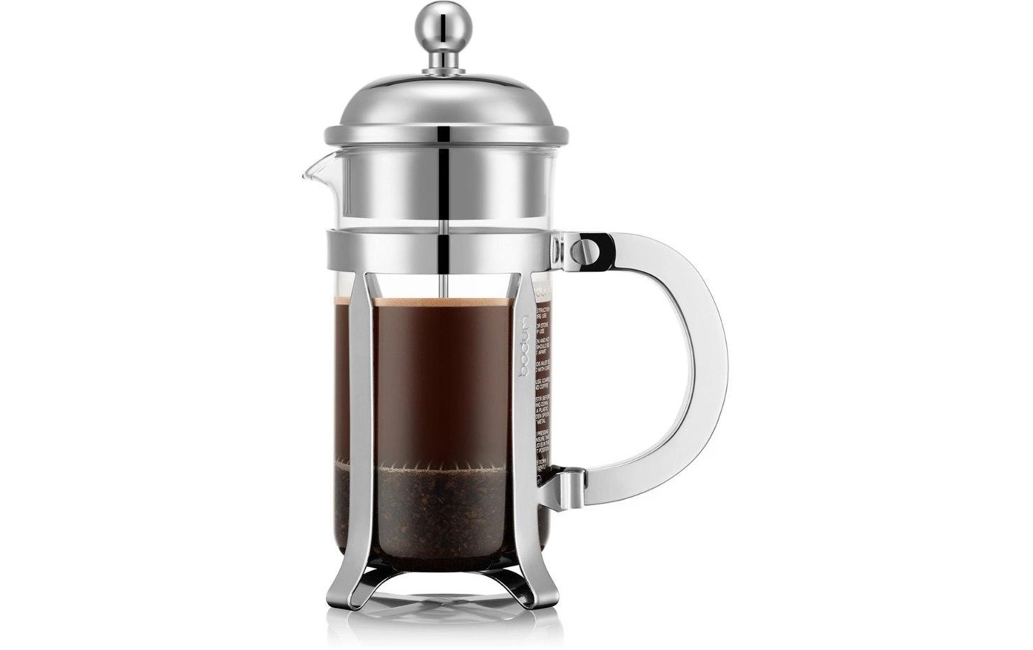 Bodum Kaffeebereiter Chambord Verchromt, Silber, 0.35 l