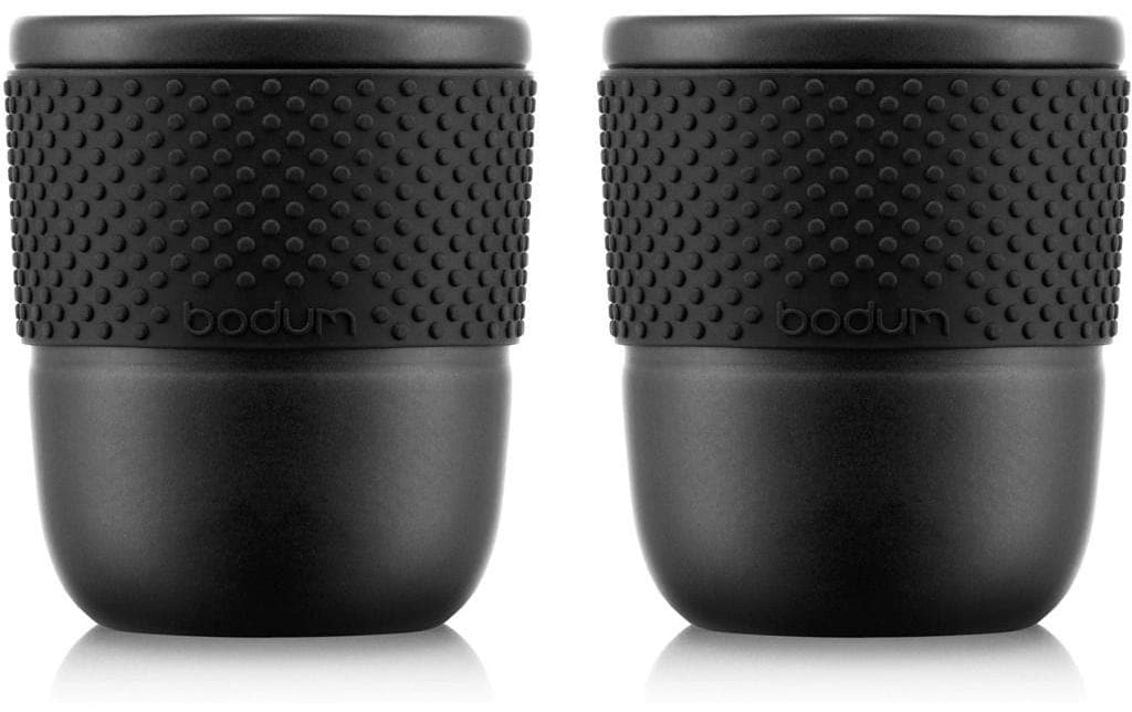 Bodum Teetasse Assam 2er Set Schwarz, 0.3 l