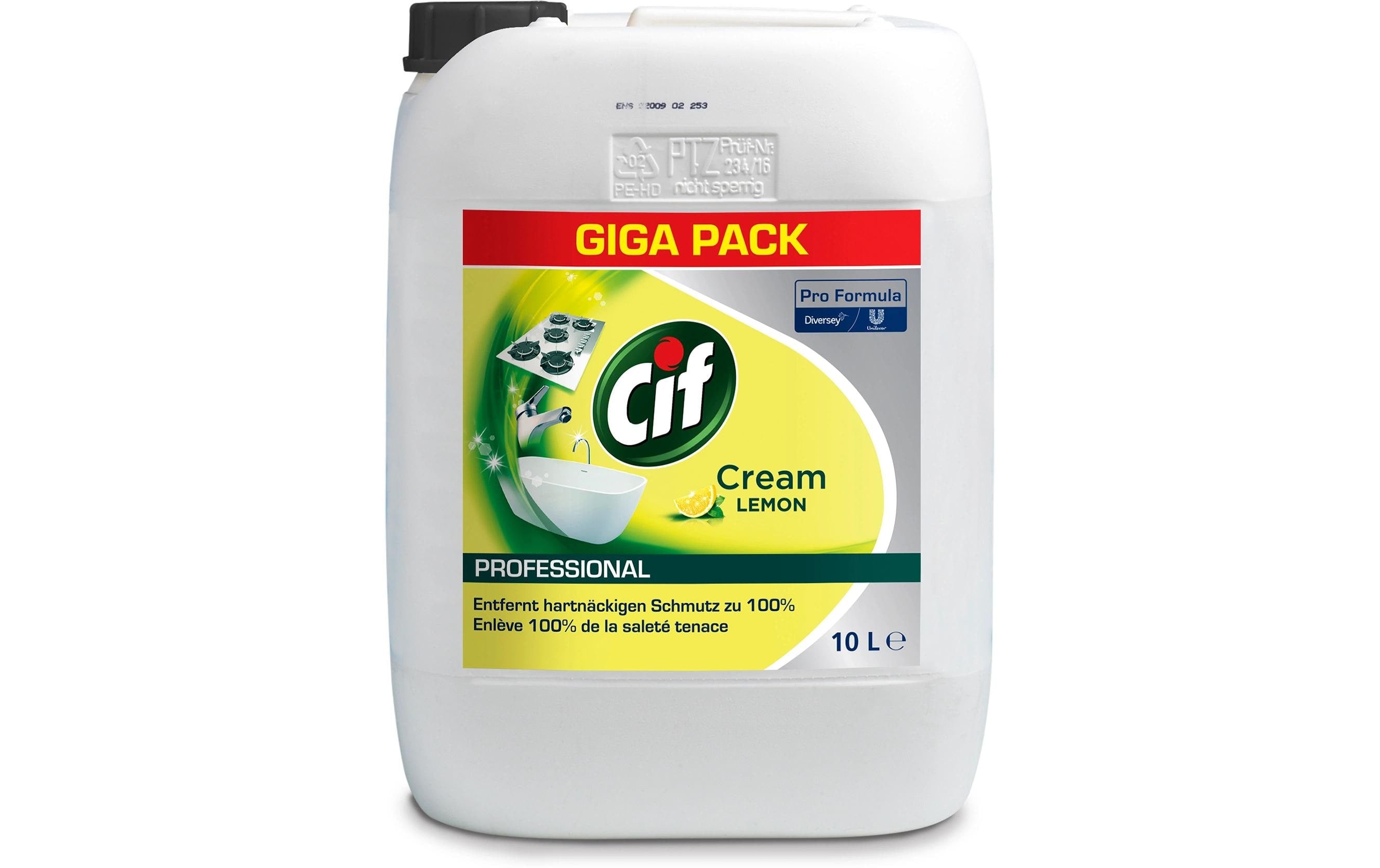 Diversey Pro Formula Küchenreiniger Cif Professional Cream Citro 10 l