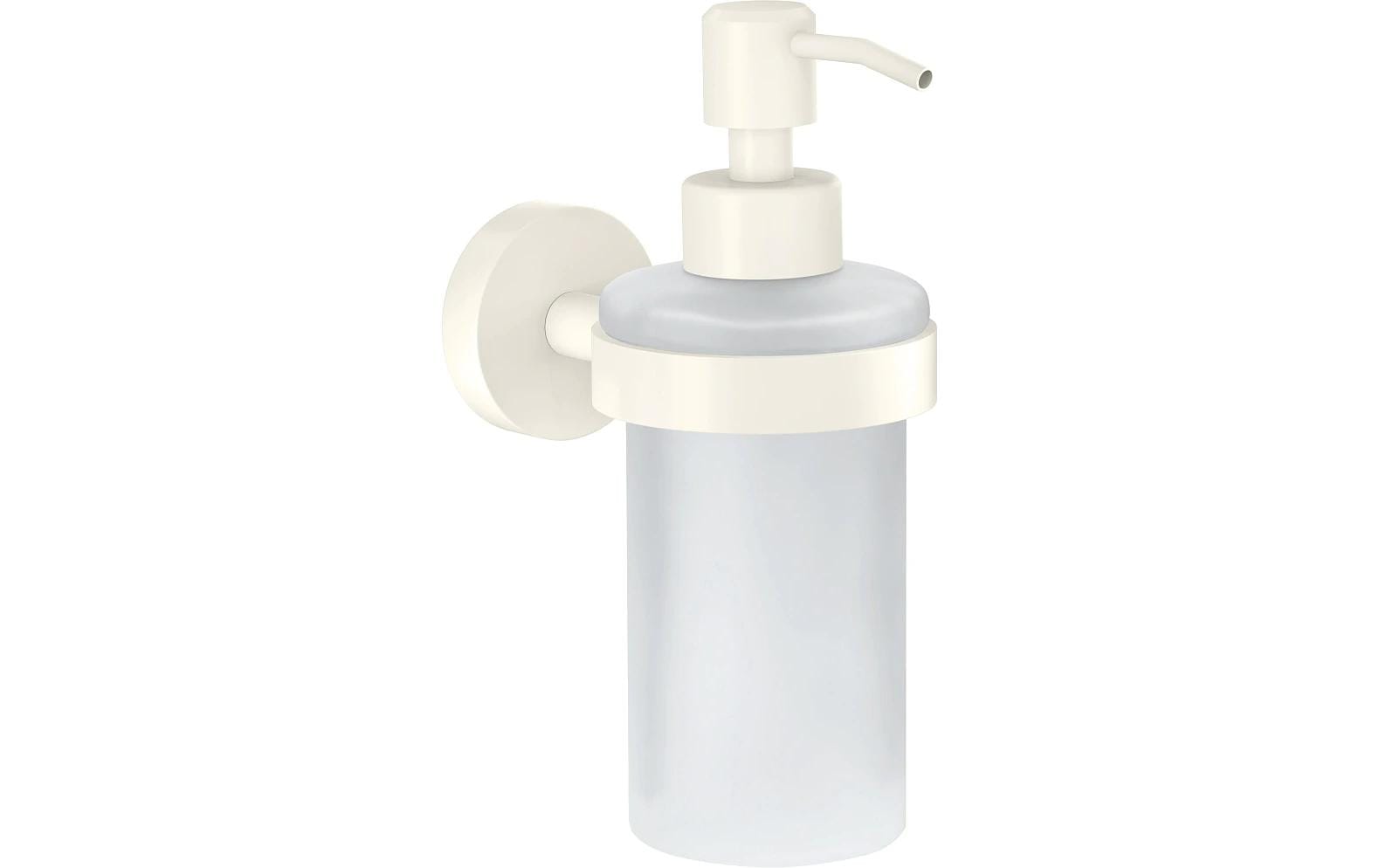 tesa Wandseifenspender Moon White 200 ml, Weiss