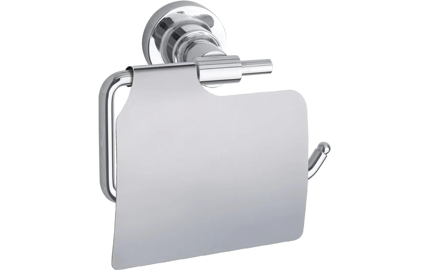 tesa Toilettenpapierhalter Luup Silber