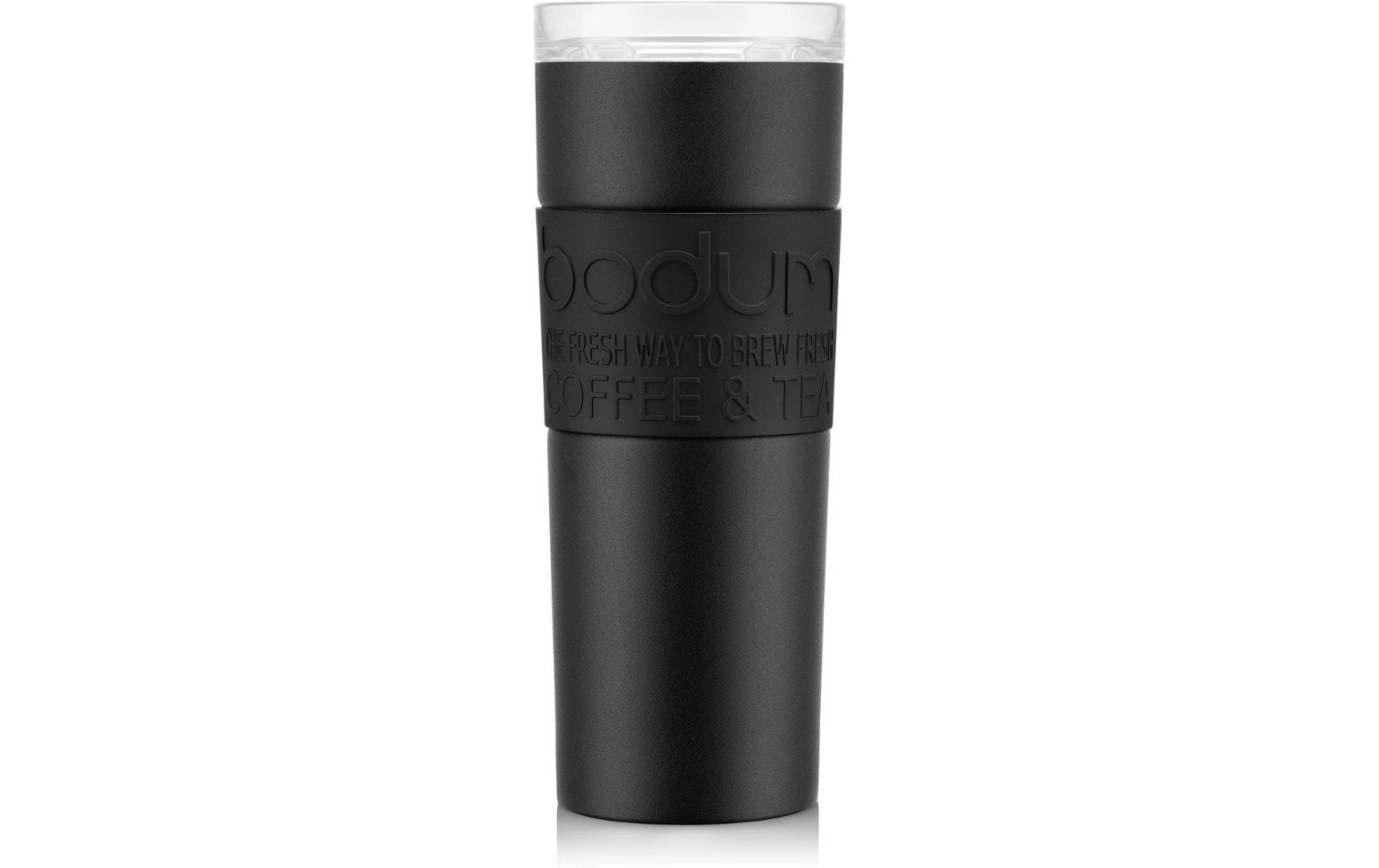Bodum Travel Mug Doppelwandig Schwarz, 0.45 l