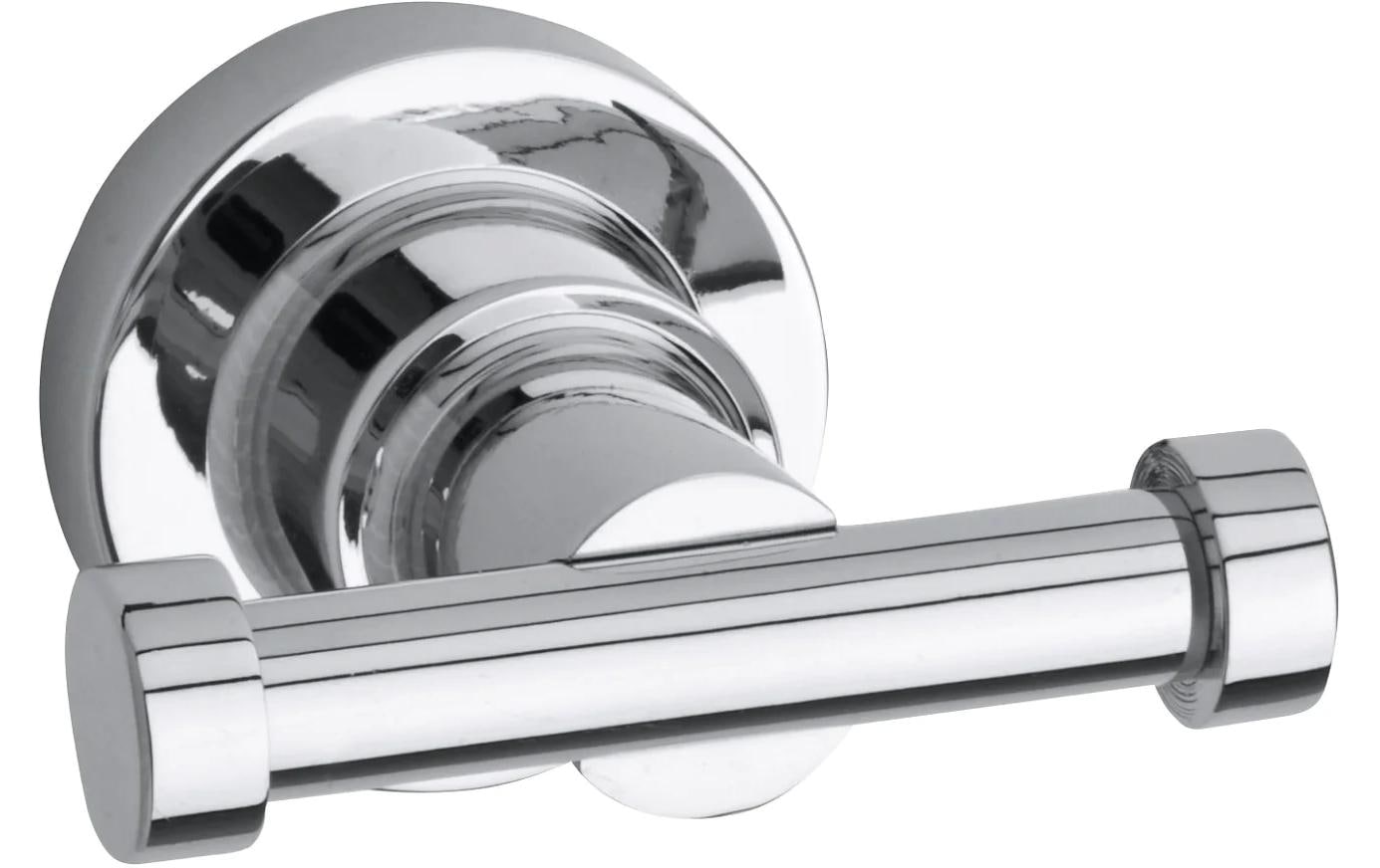 tesa Luup Design-Garderobenhaken Silber