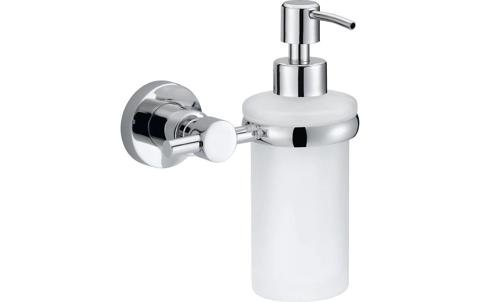 tesa Wandseifenspender Loxx 200 ml, Silber