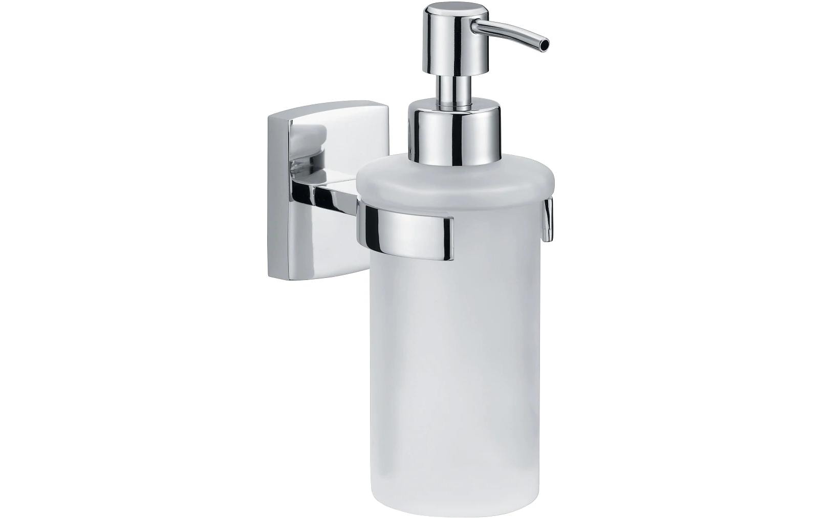 tesa Wandseifenspender Klaam 200 ml, Silber