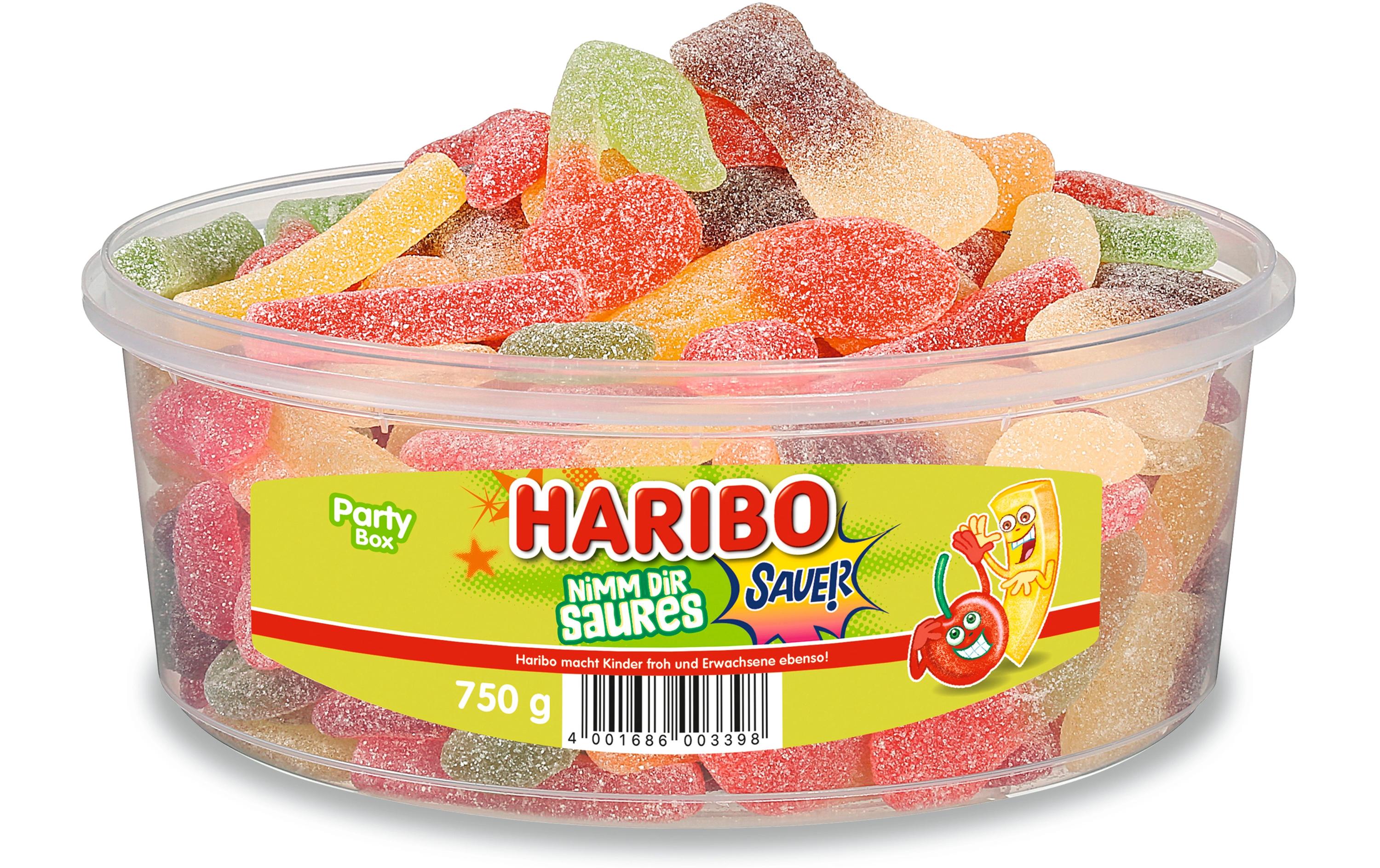Haribo Gummibonbons Nimm dir Saures 750 g