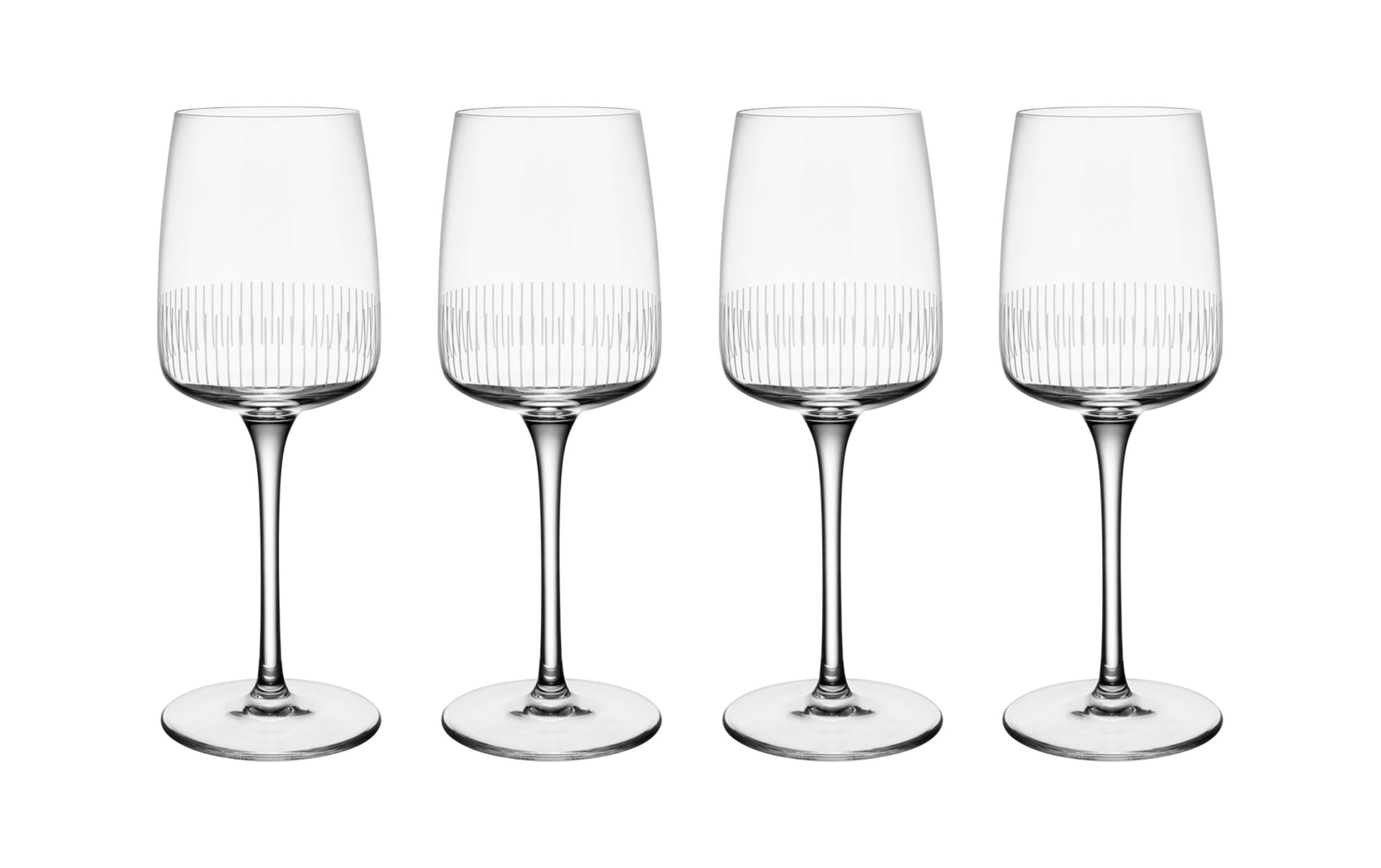 Villeroy & Boch Weissweinglas Afina 125 ml, 4 Stück, Transparent