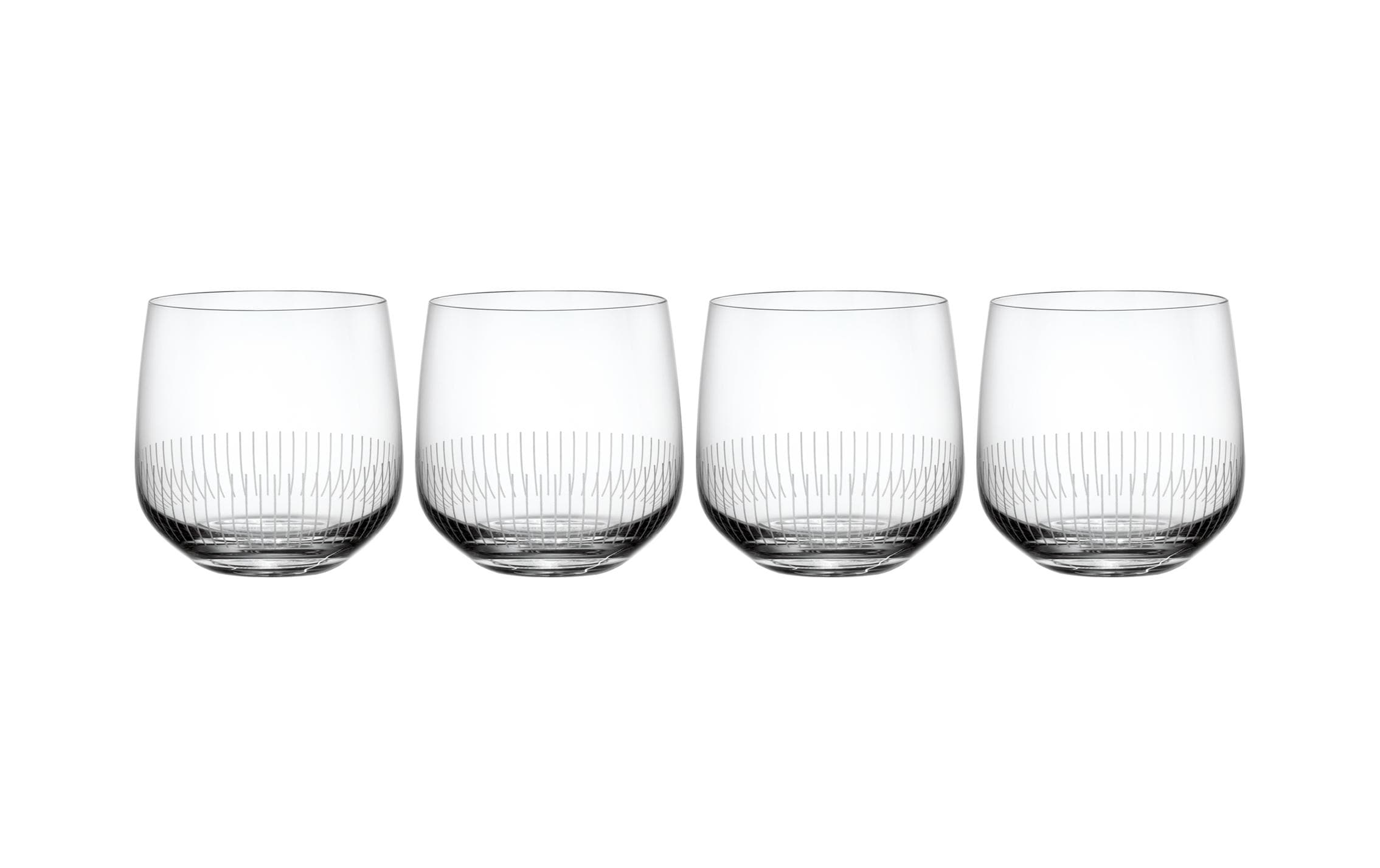 Villeroy & Boch Trinkglas Afina 200 ml, 4 Stück, Transparent