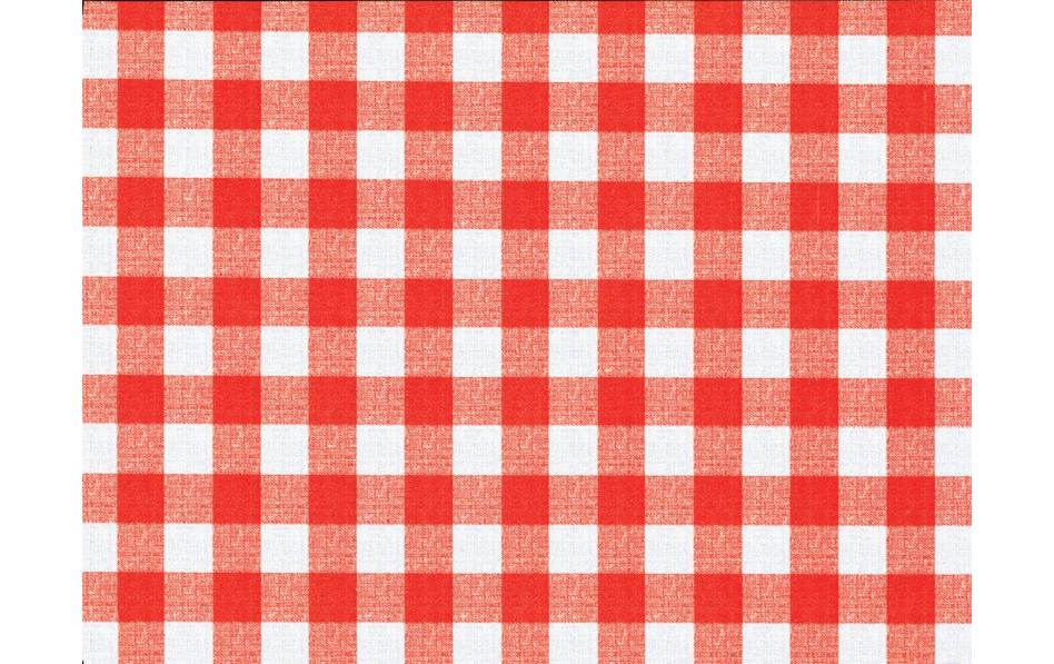 d-c-fix Tischdecke Avanti 140 cm x 180 m, Rot/Weiss