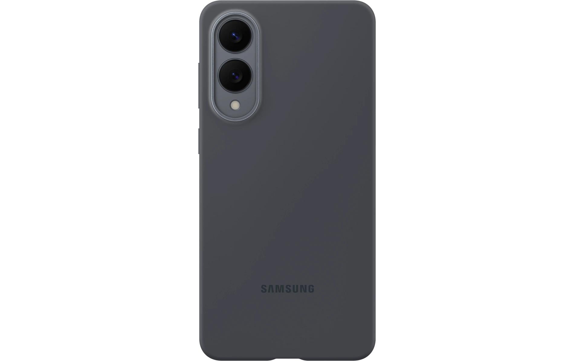 Samsung Back Cover Silicone Galaxy S25 Edge Schwarz