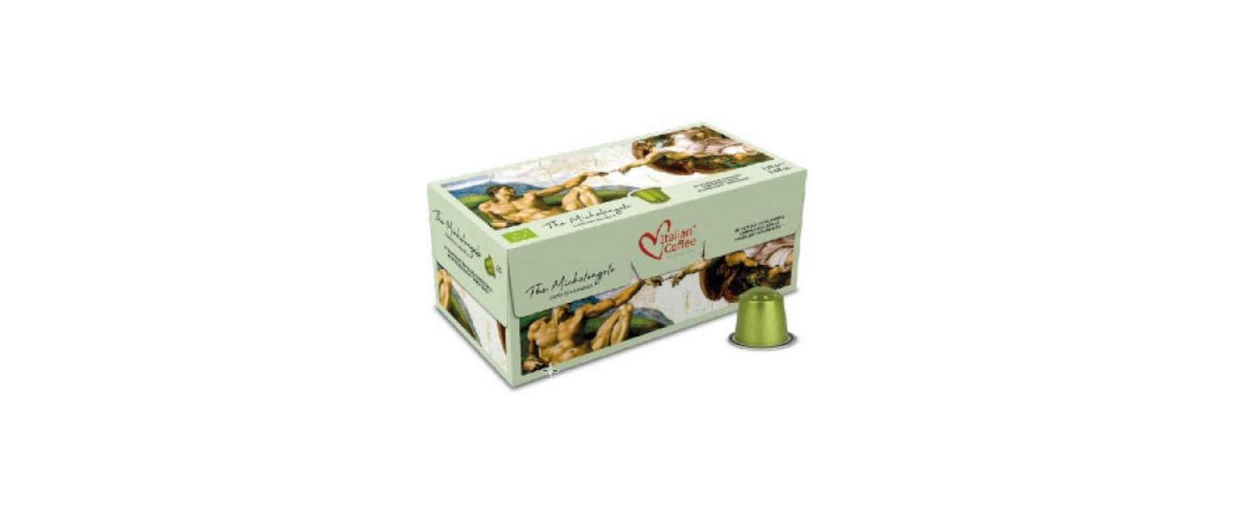 Italian Coffee Kaffeekapseln Michelangelo 20 Stück