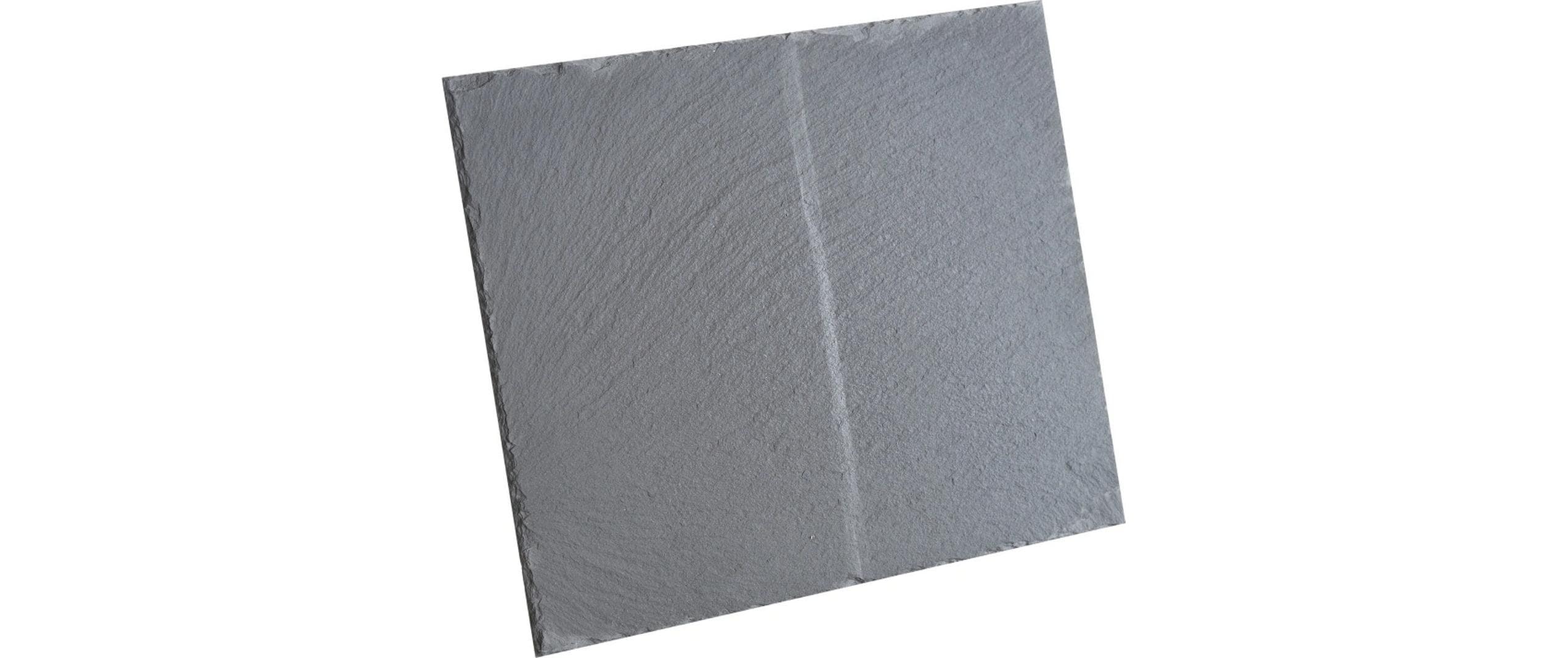 balthasar Servierplatte rechteckig 15 cm x 45 cm, Schwarz