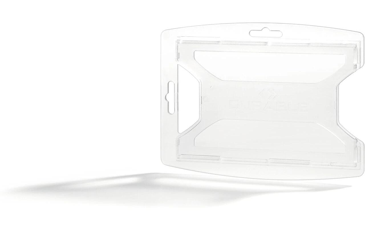 DURABLE Ausweishalter reXycle 1 Karte 10 Stück, Transparent