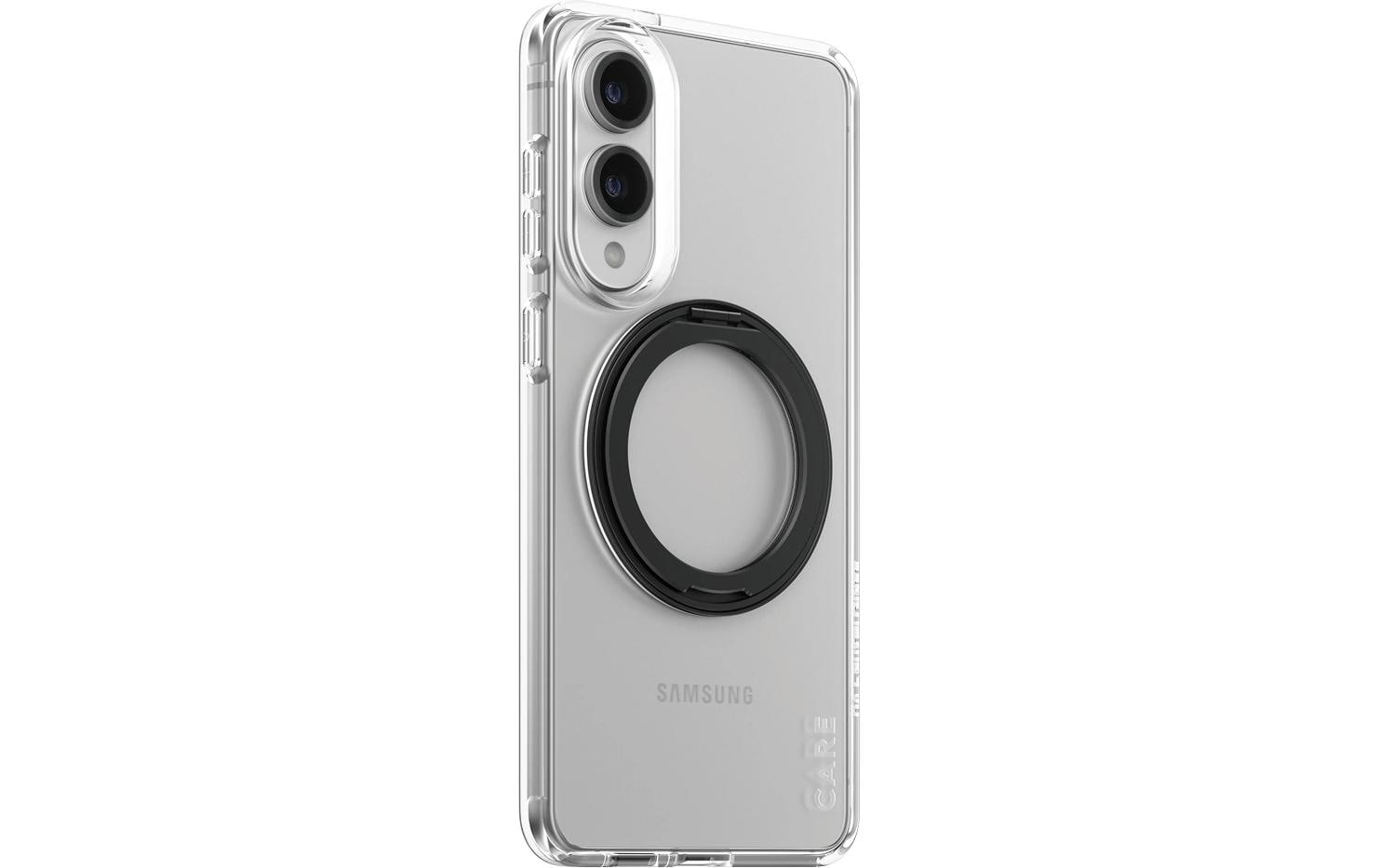 CARE Back Cover Feature mit Kickstand Transparent Schwarz