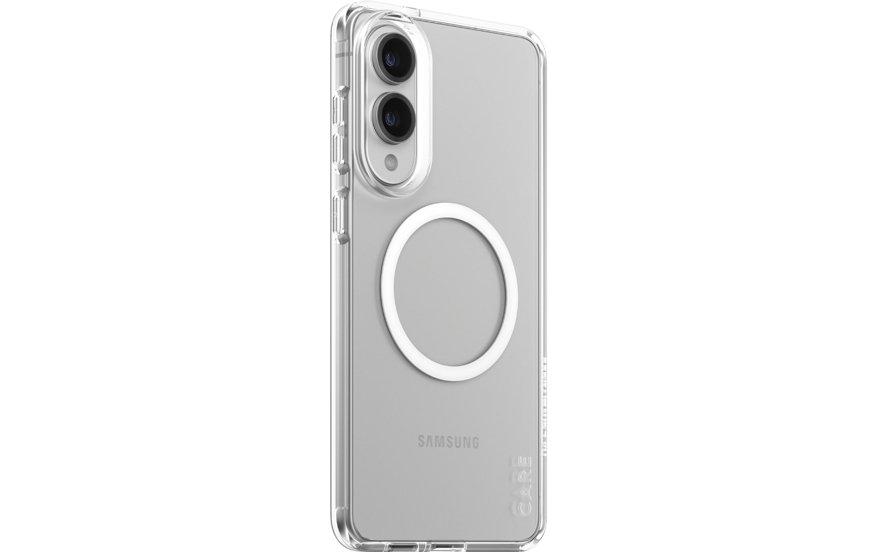 CARE Back Cover Flagship Galaxy S25 Edge Transparent Weiss