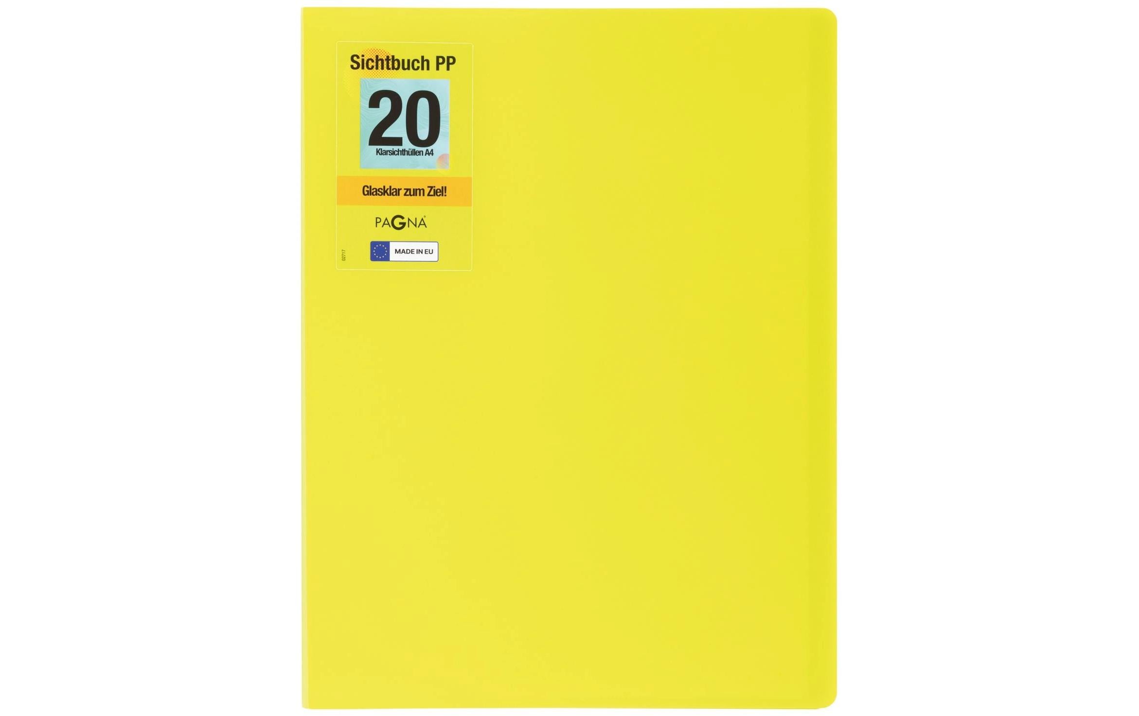 Pagna Sichtbuch School A4 Lindgrün