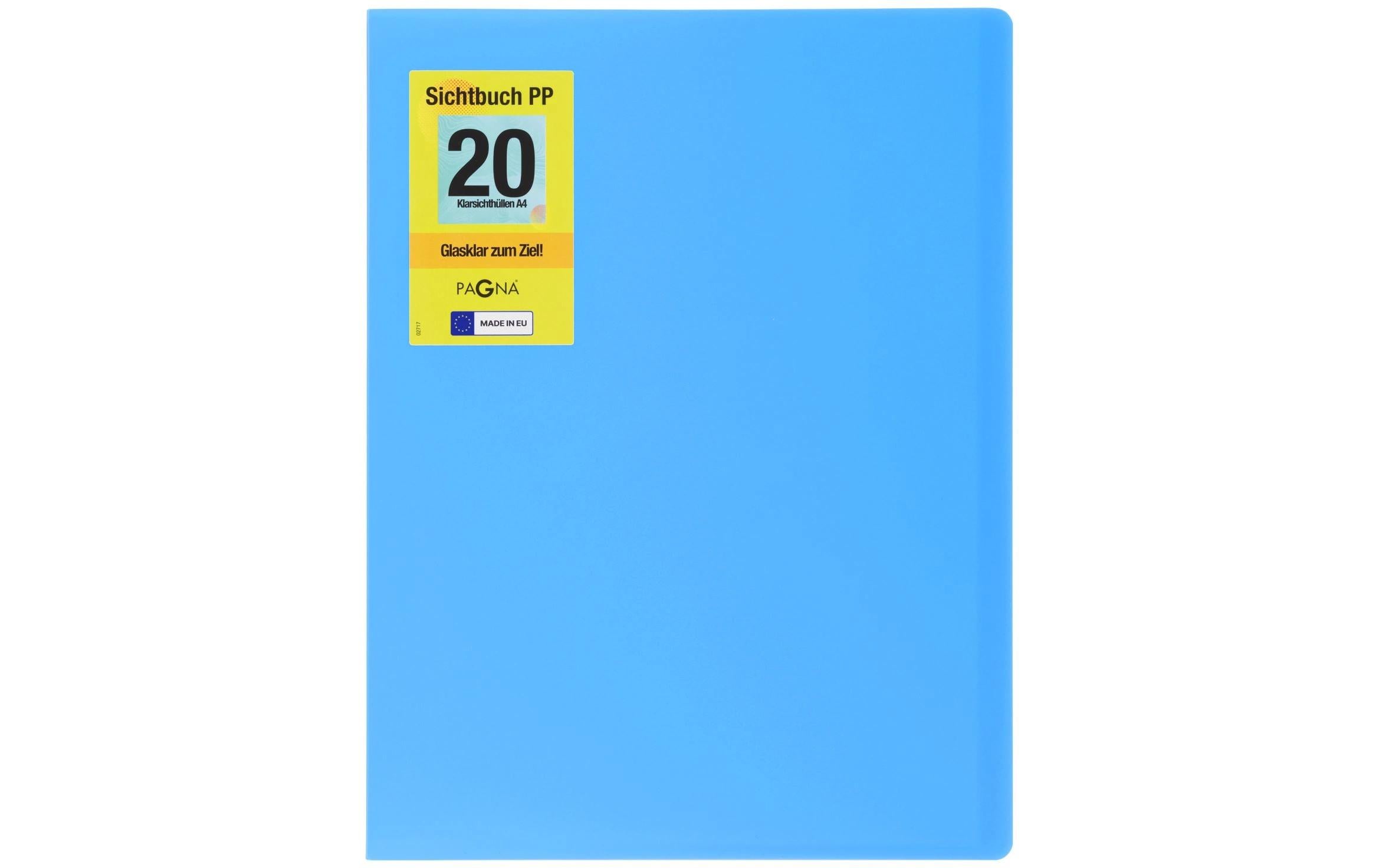 Pagna Sichtbuch School A4 Hellblau