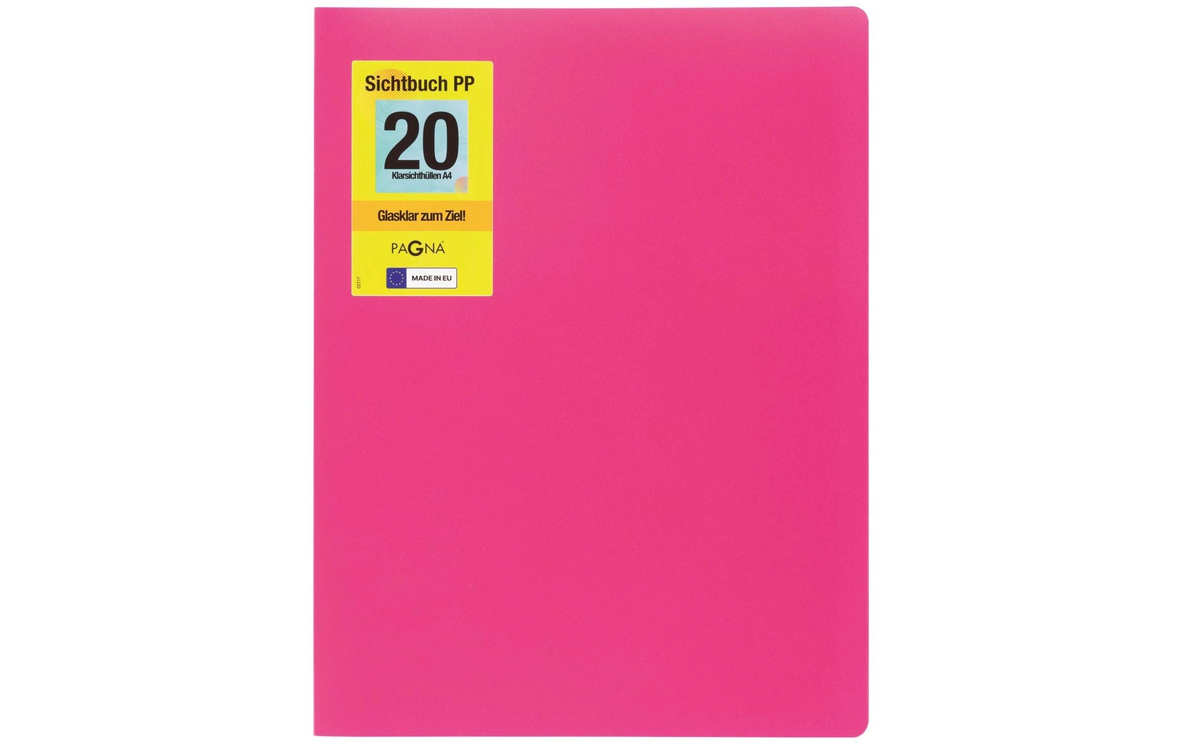 Pagna Sichtbuch School A4 Pink