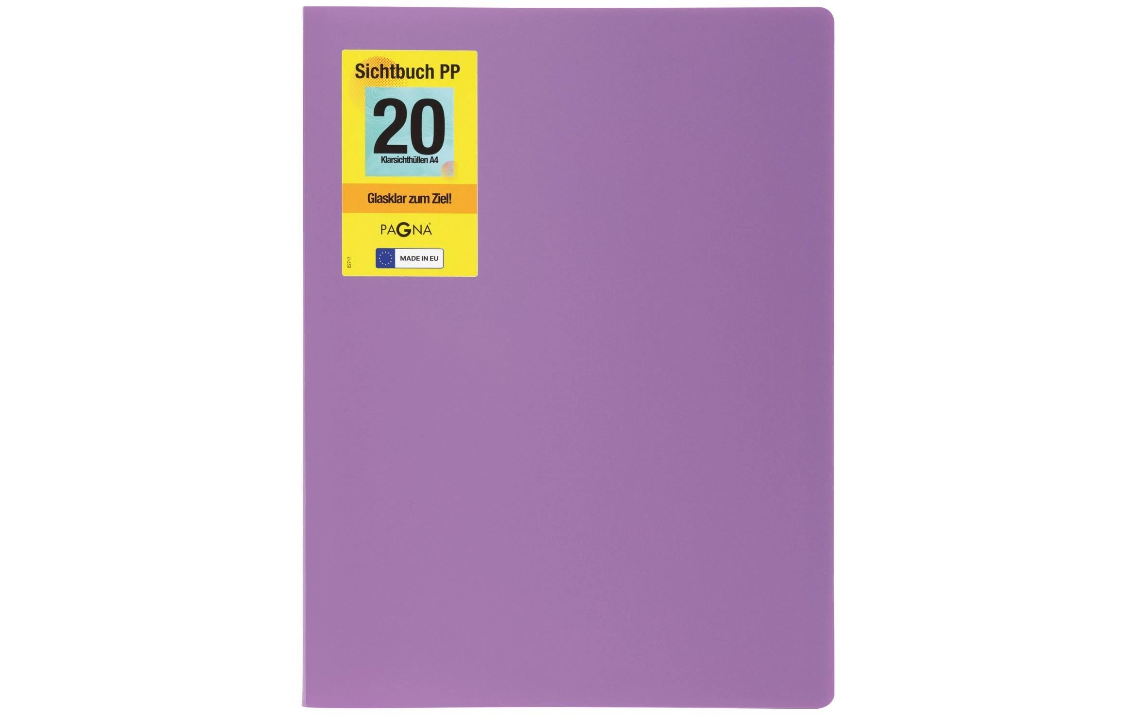 Pagna Sichtbuch School A4 Violett