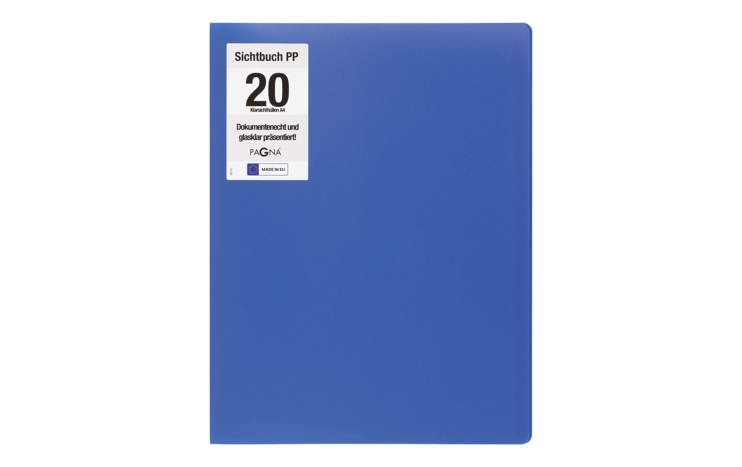 Pagna Sichtbuch Office A4 Blau