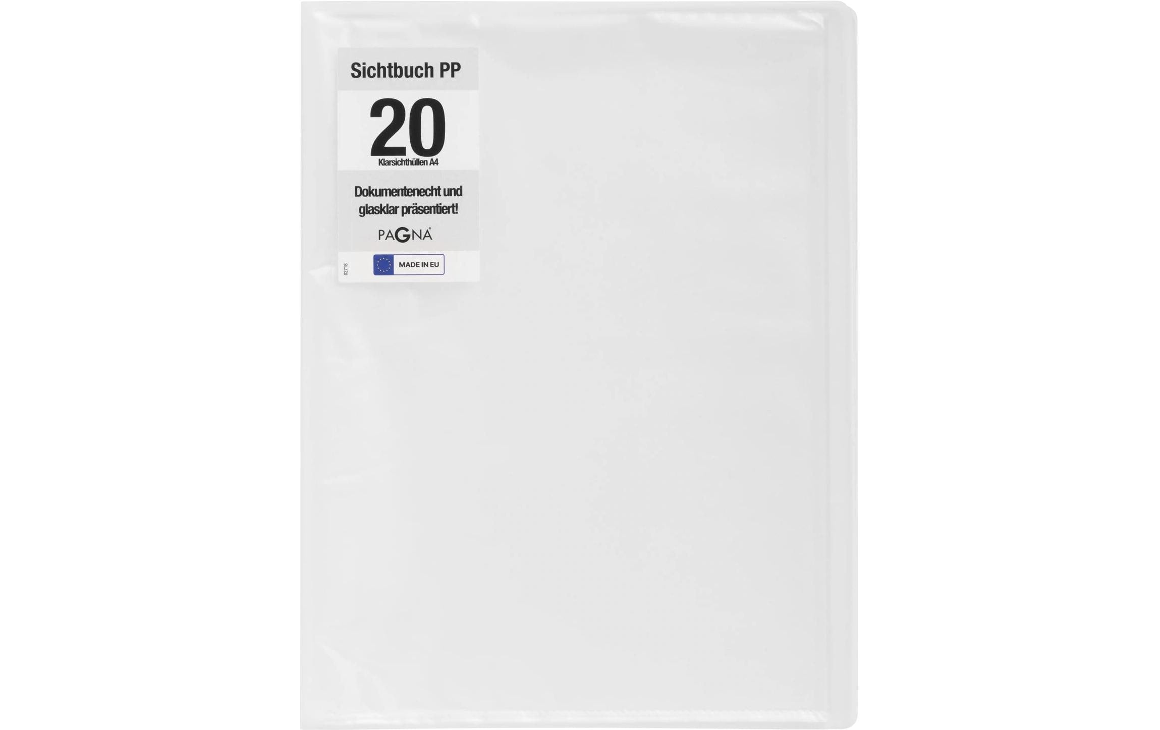 Pagna Sichtbuch Office A4 Transparent
