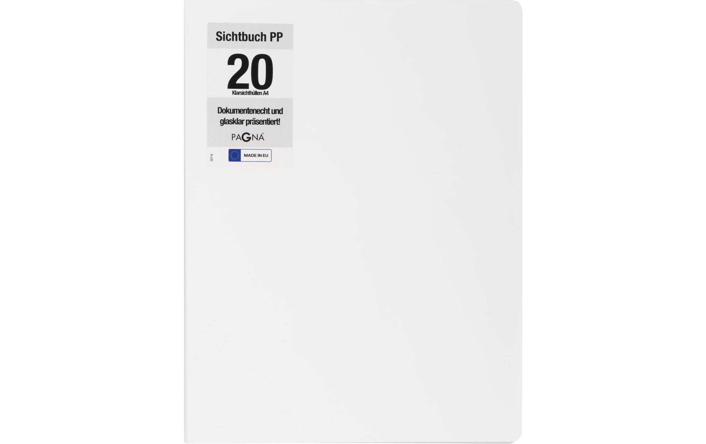 Pagna Sichtbuch Office A4 Weiss