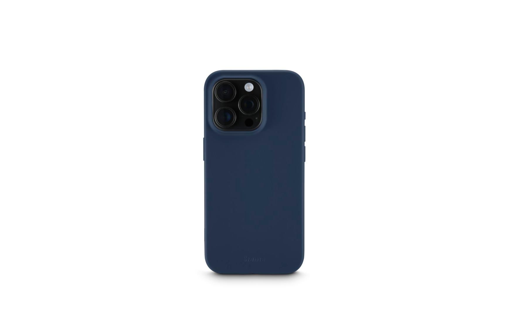Hama Back Cover Fantastic Feel Dunkelblau für iPhone 16 Pro Max