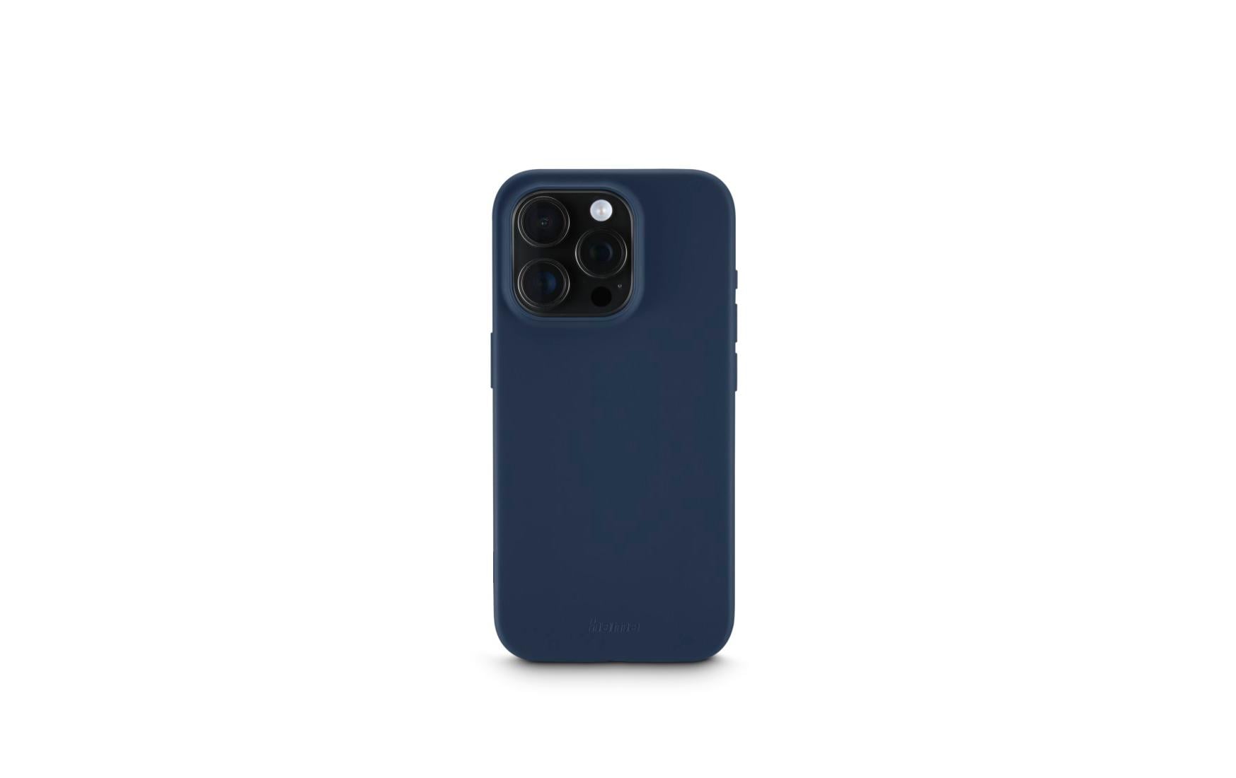 Hama Back Cover Fantastic Feel Blau/Dunkelblau für iPhone 16 Pro