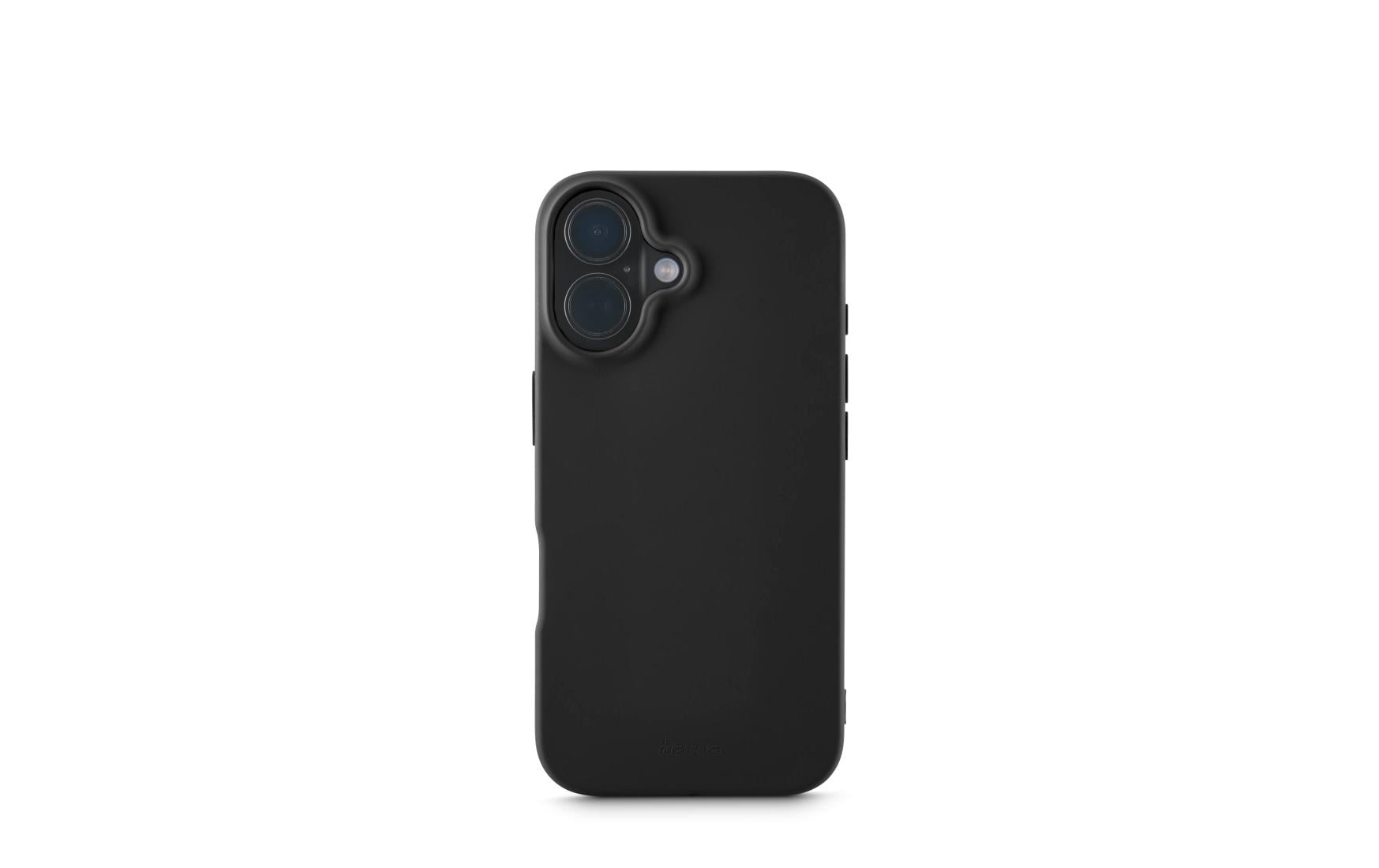 Hama Back Cover Fantastic Feel Schwarz für iPhone 16