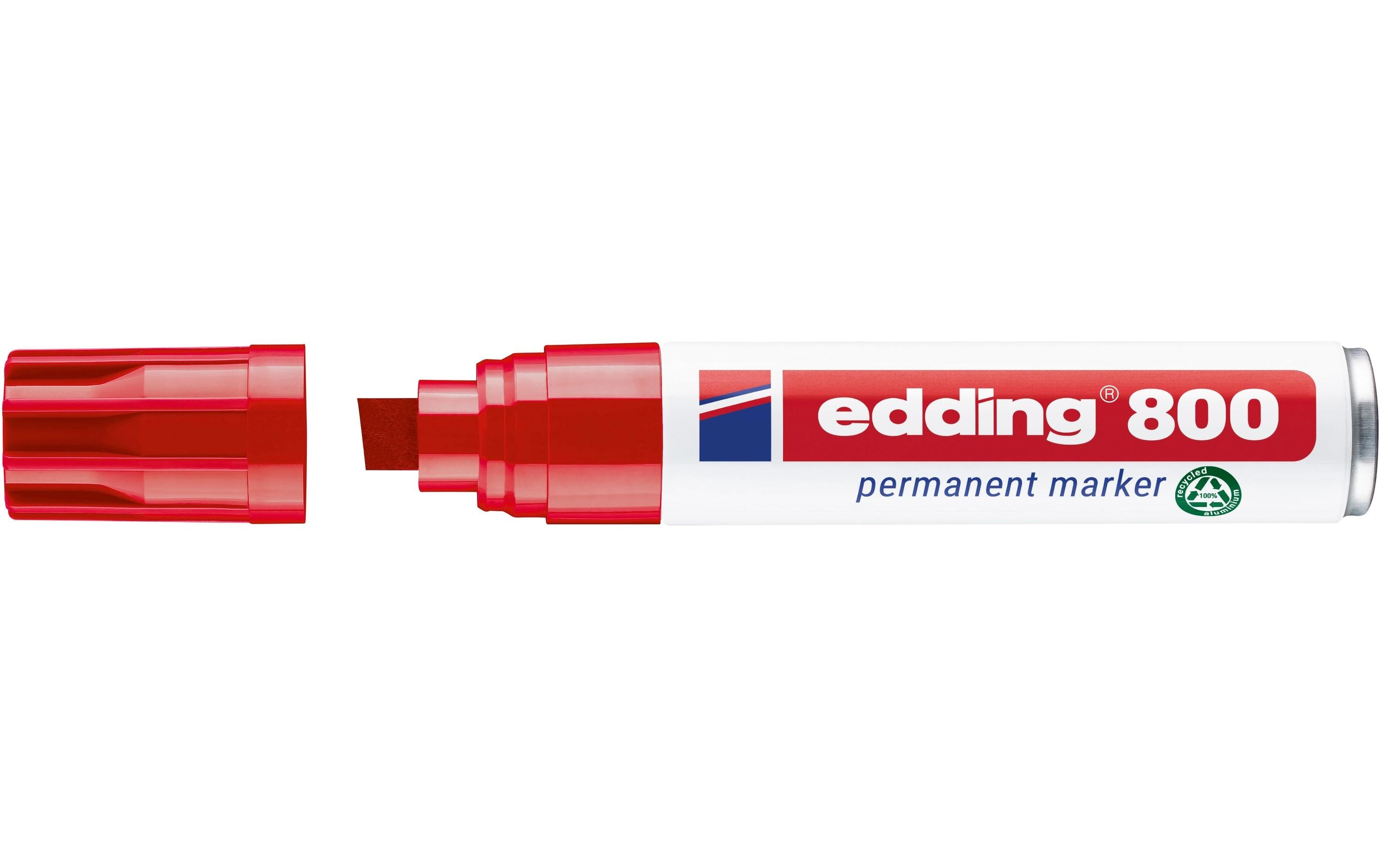 edding Permanent-Marker 800 Rot