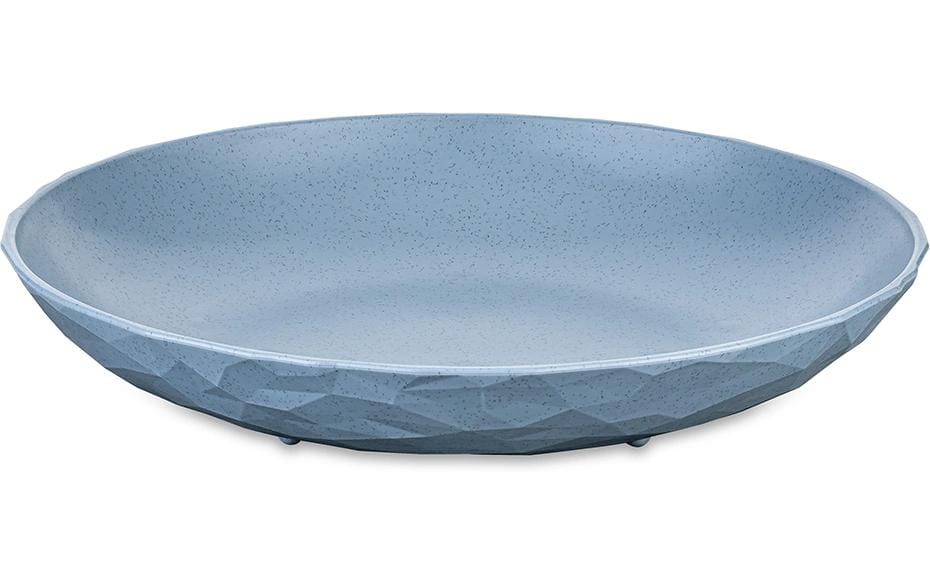 Koziol Suppen- & Pastateller Club Ø 22 cm, 1 Stück, Flower Blue