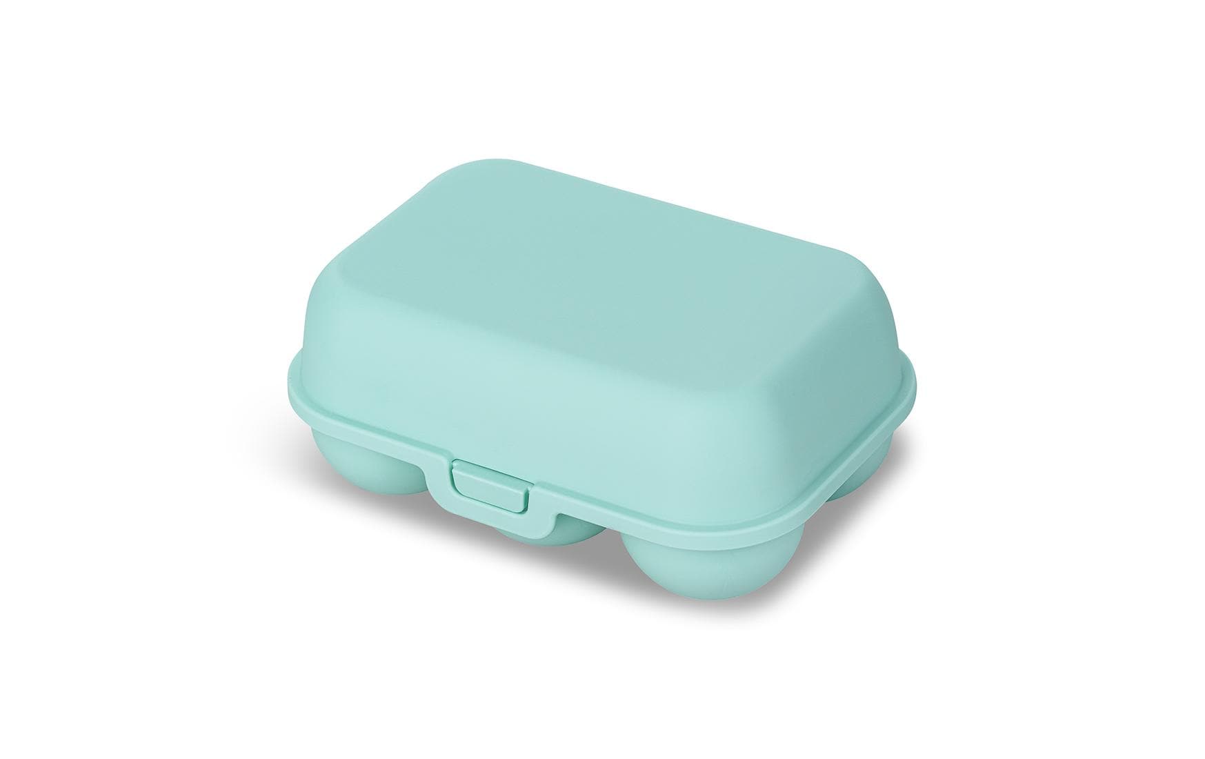 Koziol Eierbox To Go mini 17 cm x 11.8 cm, Sweet Green
