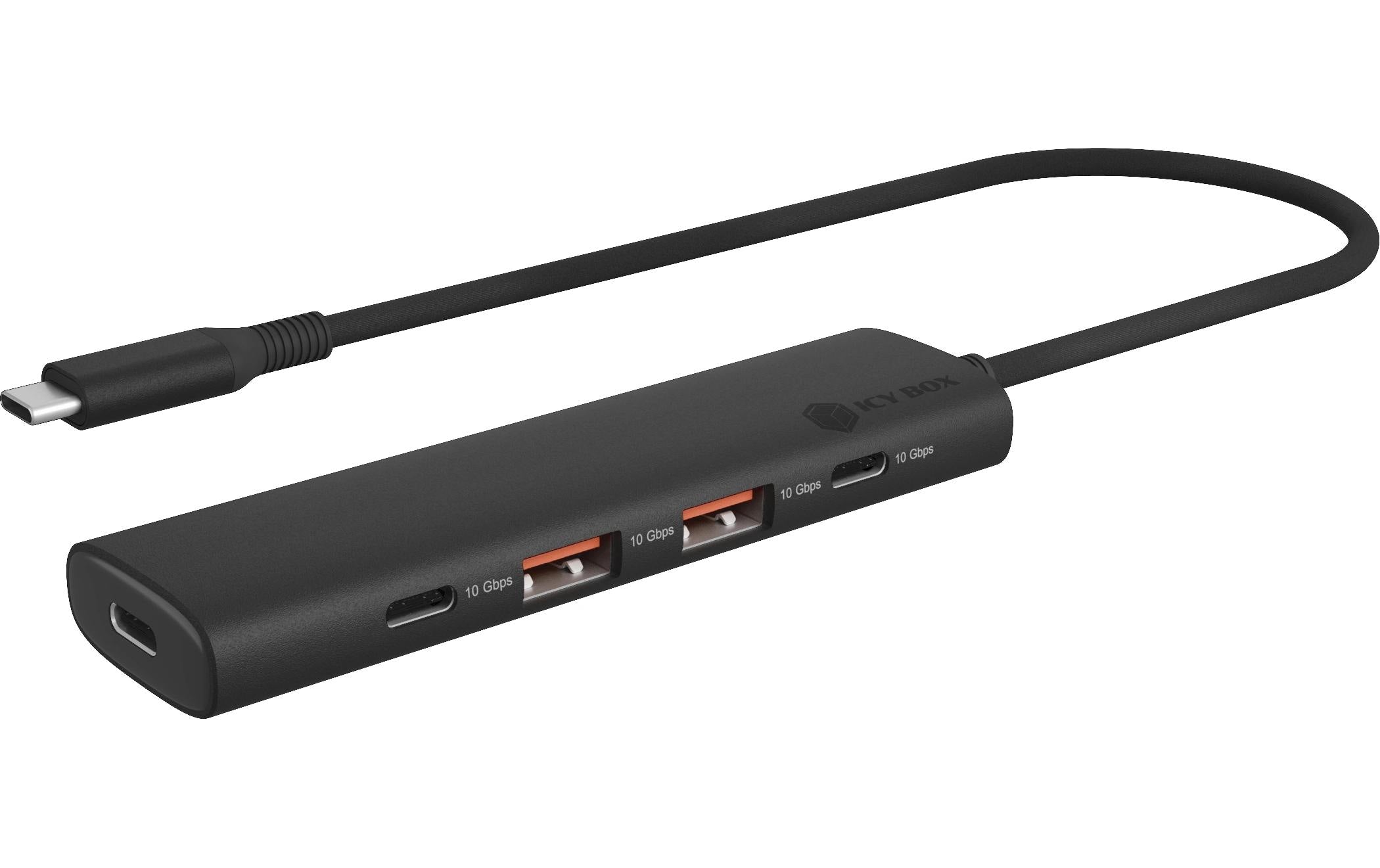 ICY BOX USB-Hub IB-HUB1437-CPD 4 Port USB 3.1 (Gen 2) Type-C