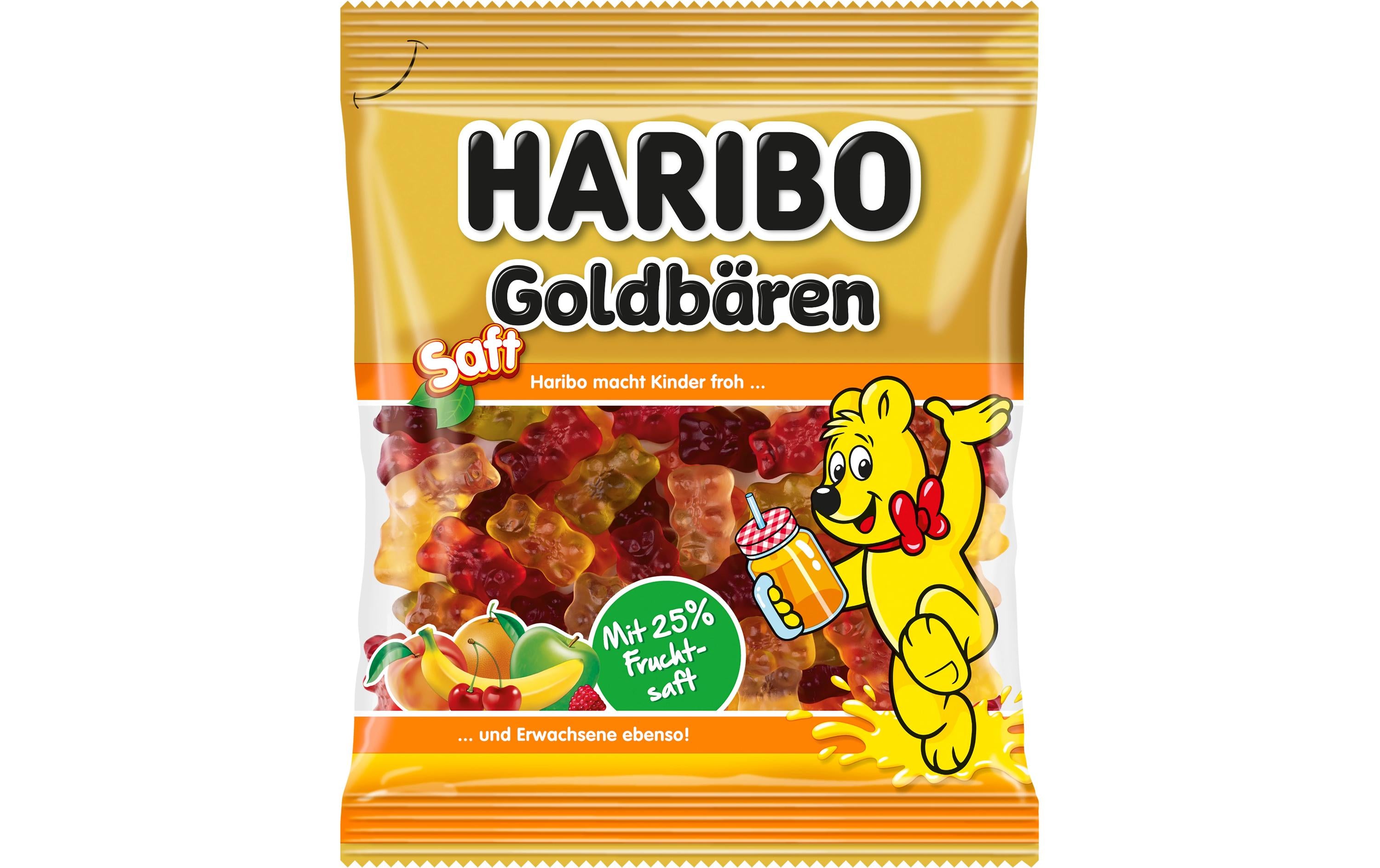 Haribo Gummibonbons Saft Goldbären 160 g