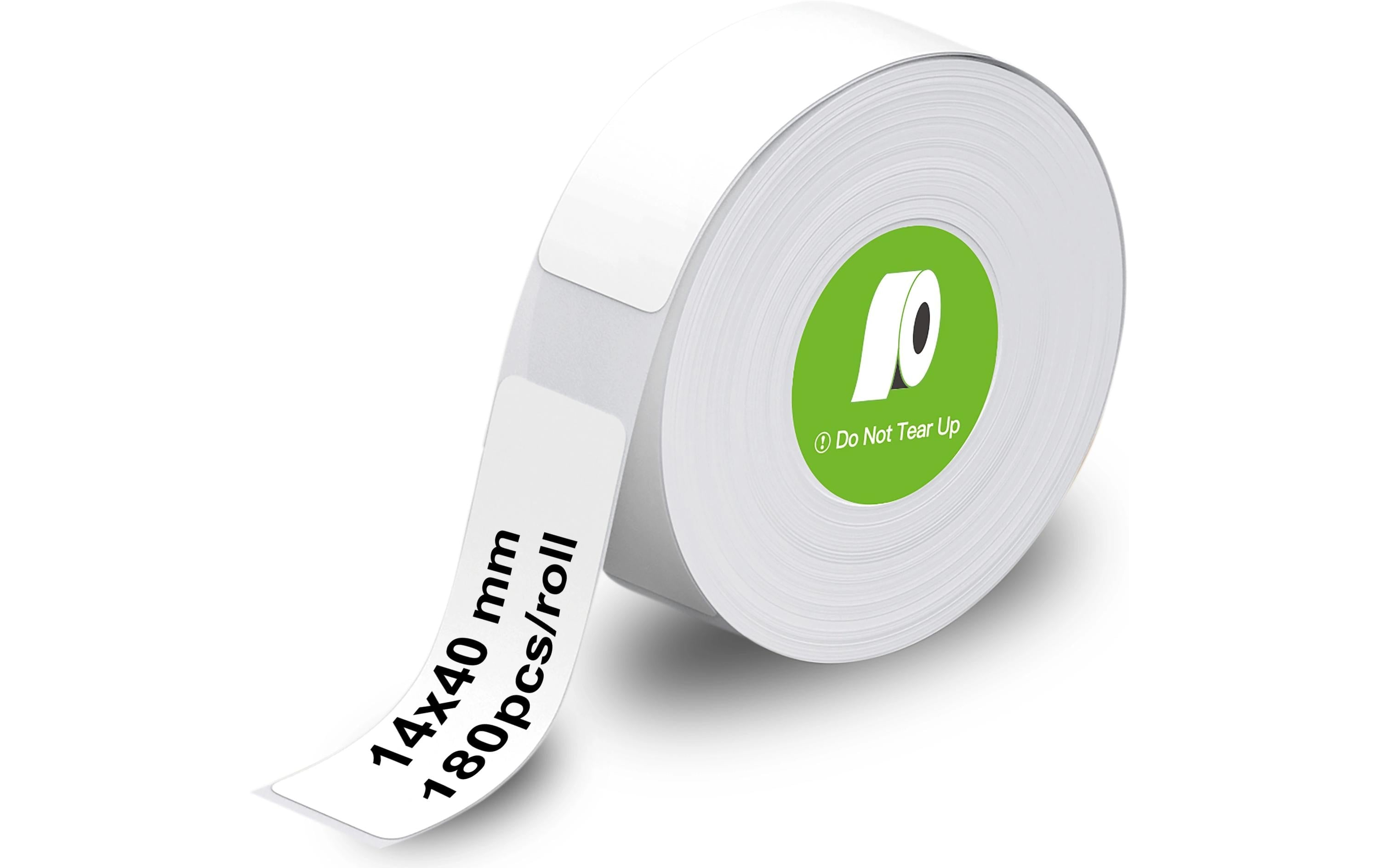 Olympia LabelRolls 180 Etiketten Schwarz auf Weiss