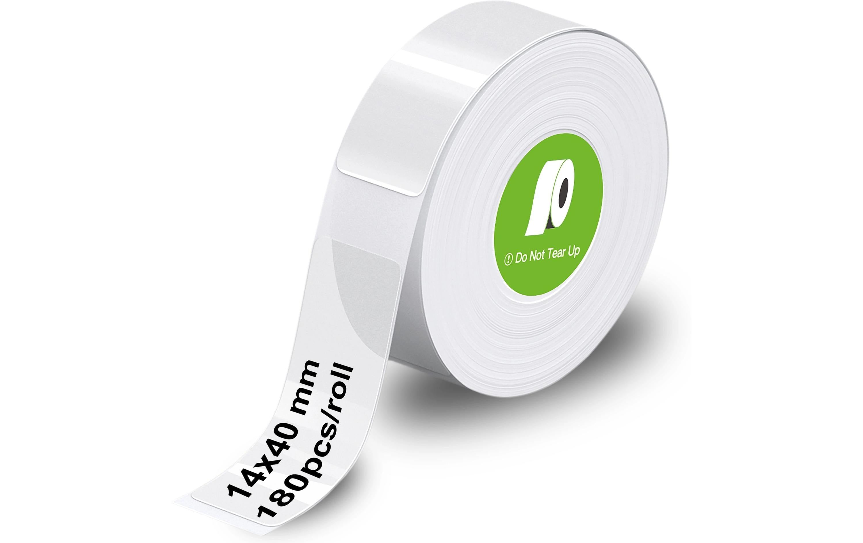 Olympia LabelRolls 180 Etiketten Schwarz auf Transparent