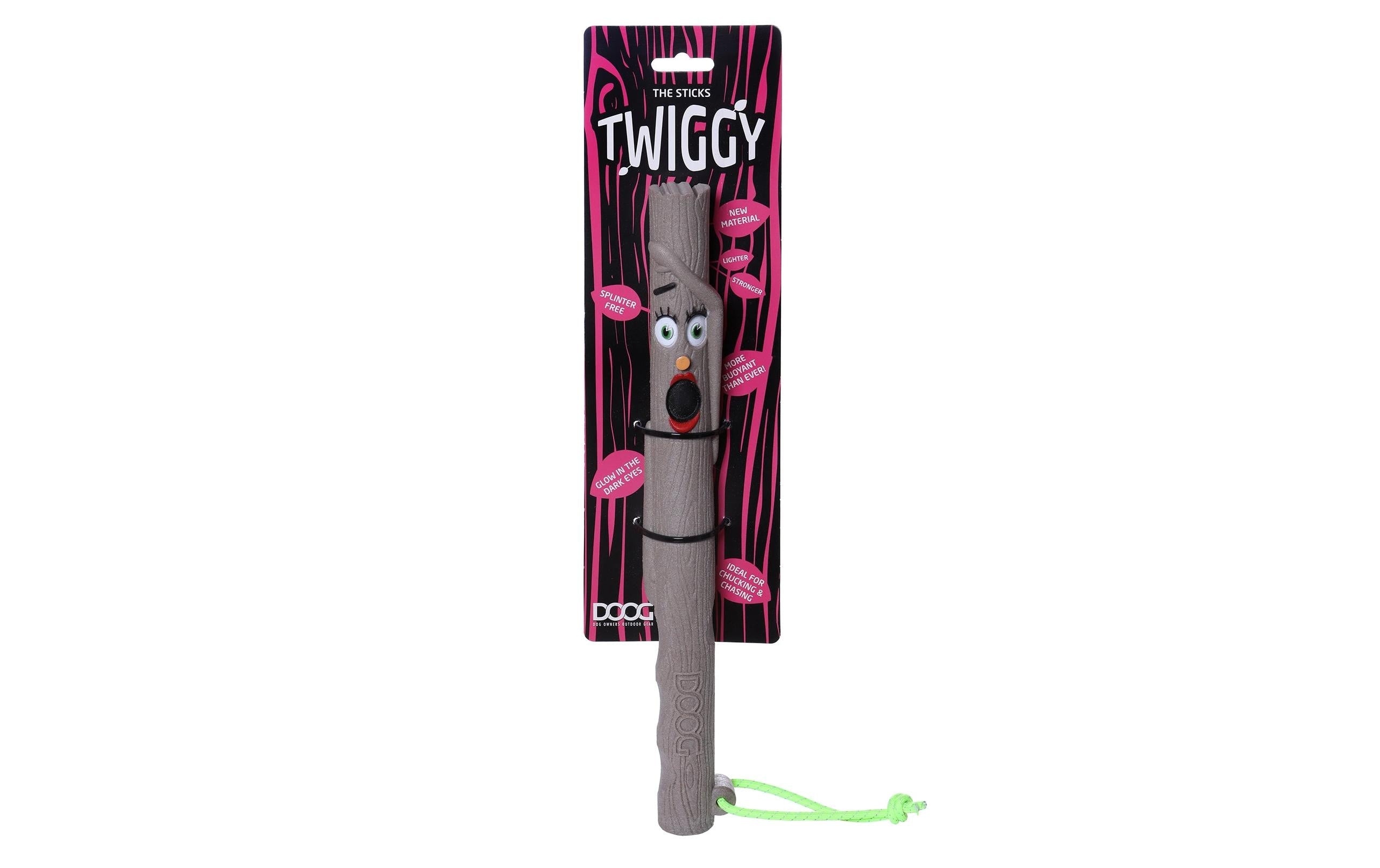 Doog Hunde-Spielzeug Family Stick Twigg 30 cm x 2.5 cm