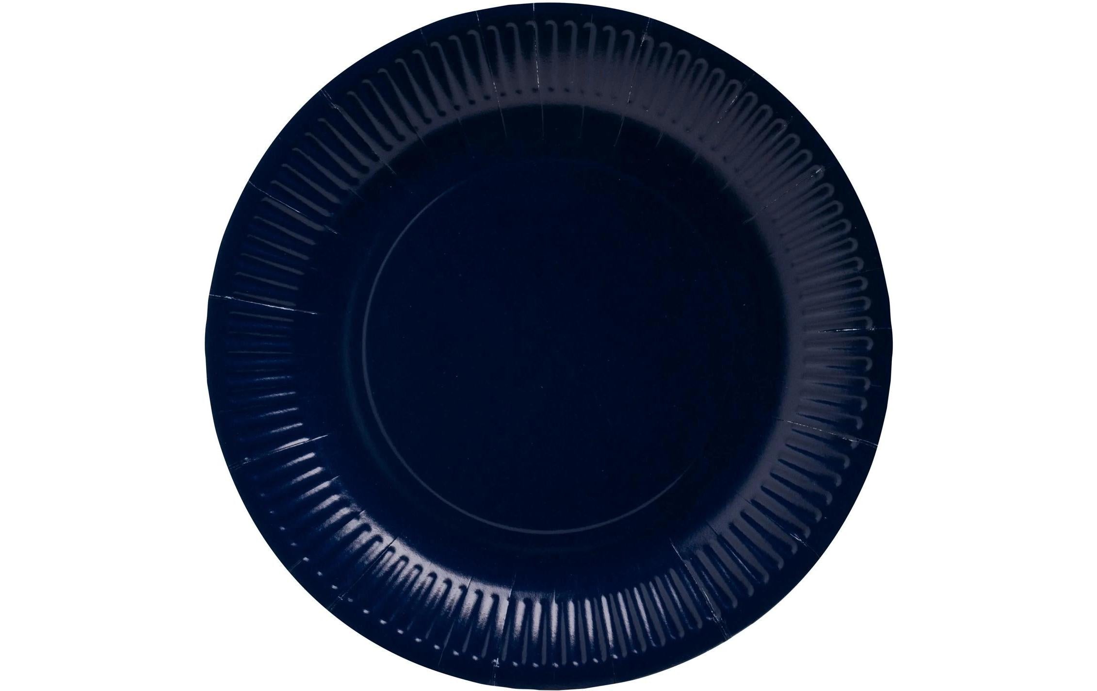 PRO nappe Einwegteller 23 cm, 20 Stück, Blau