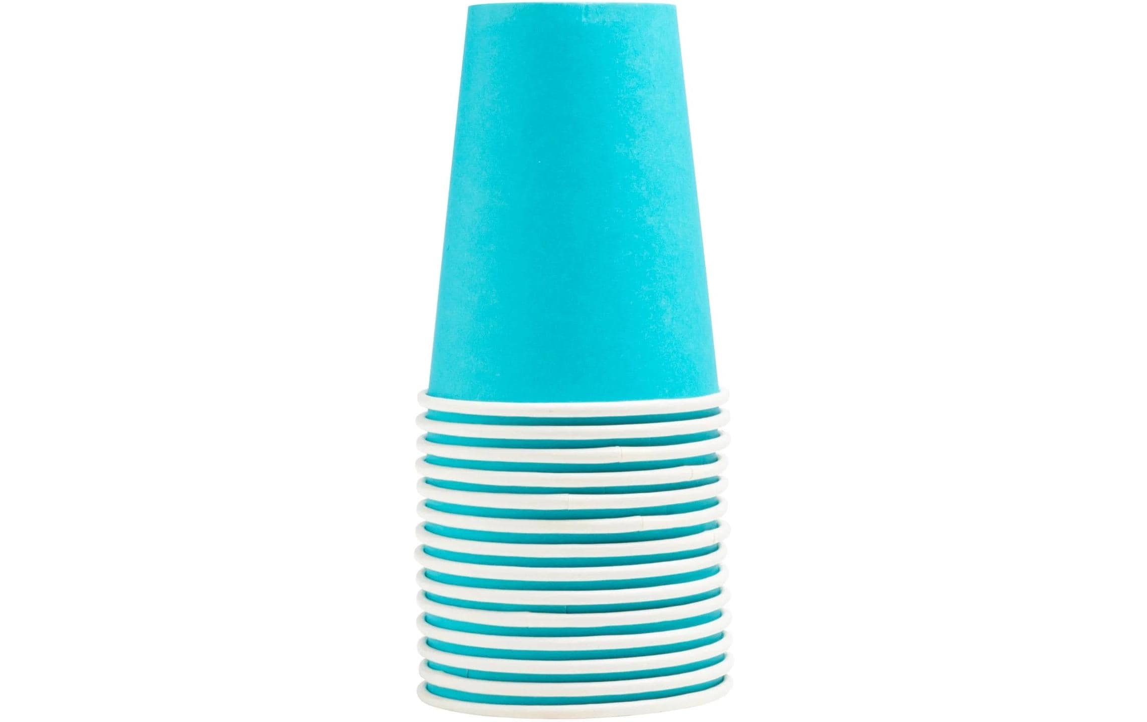 PRO nappe Einwegbecher 2 dl, 15 Stück, Türkis